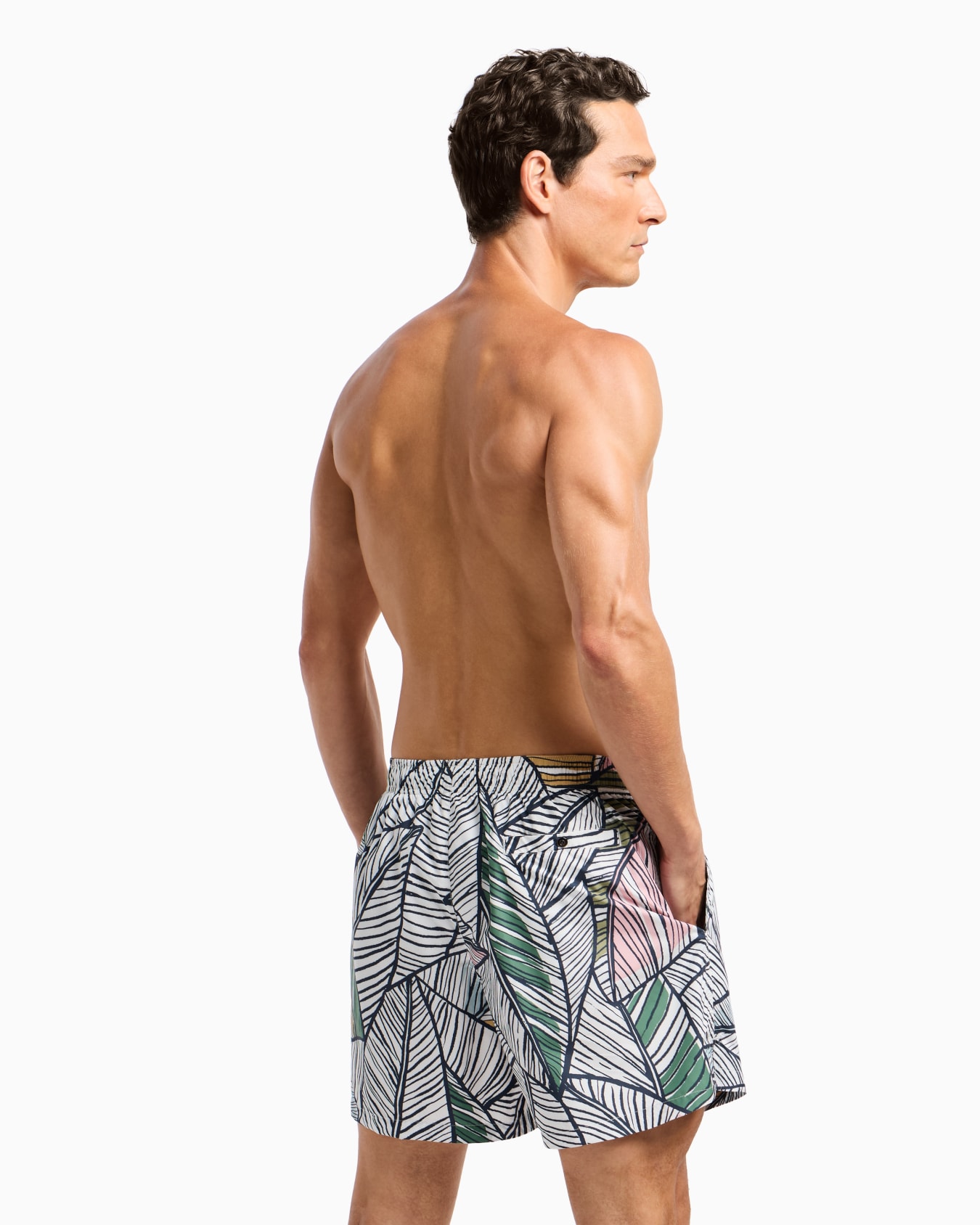 Boxer de bain imprimé Diapositive 2