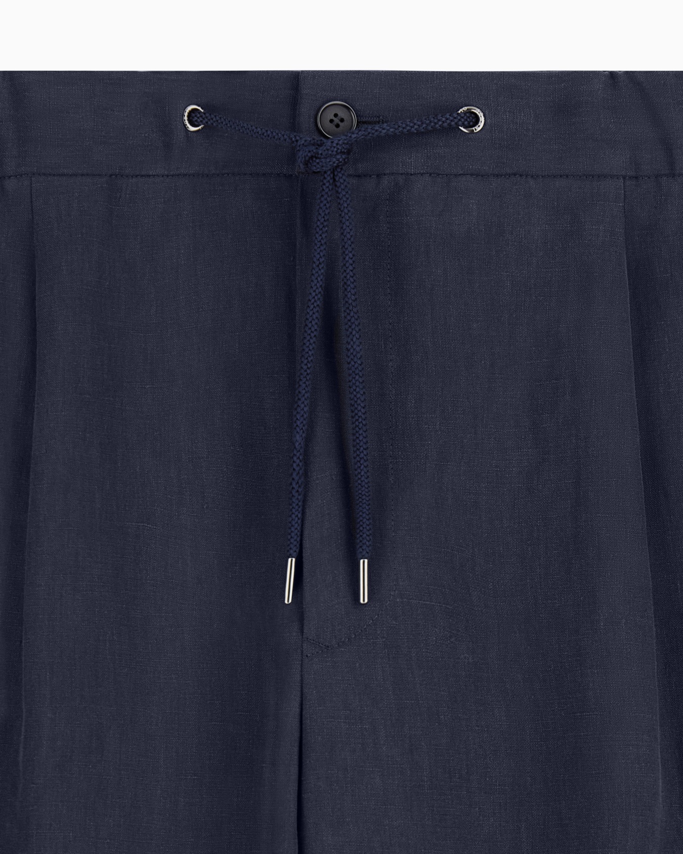 シングルタック、リネンキャンバスのパンツ  スライドする 4