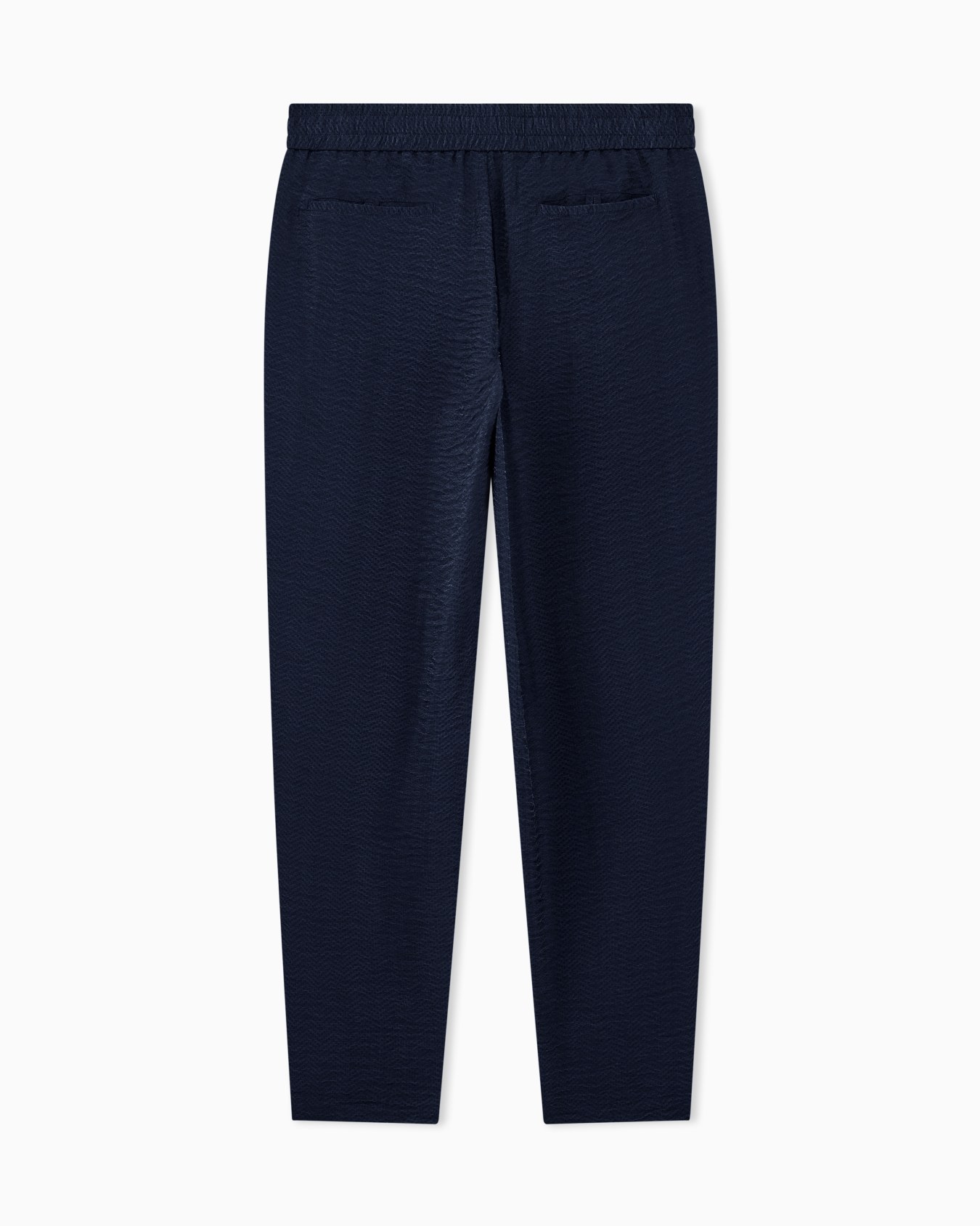 Bundfaltenhose Regular Passform Jacquard Chevron Muster Folie 2