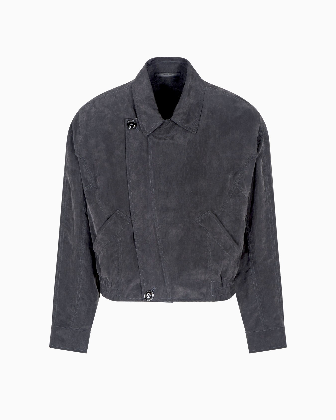 Faded Lyocell canvas blouson Slide 0