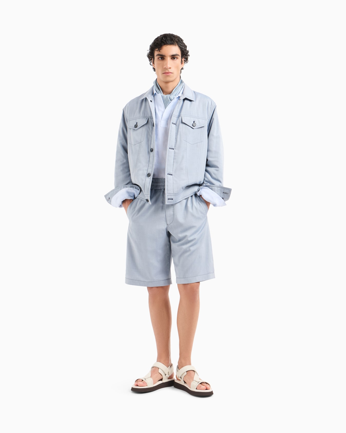 Blouson en toile de soie Diapositive 2
