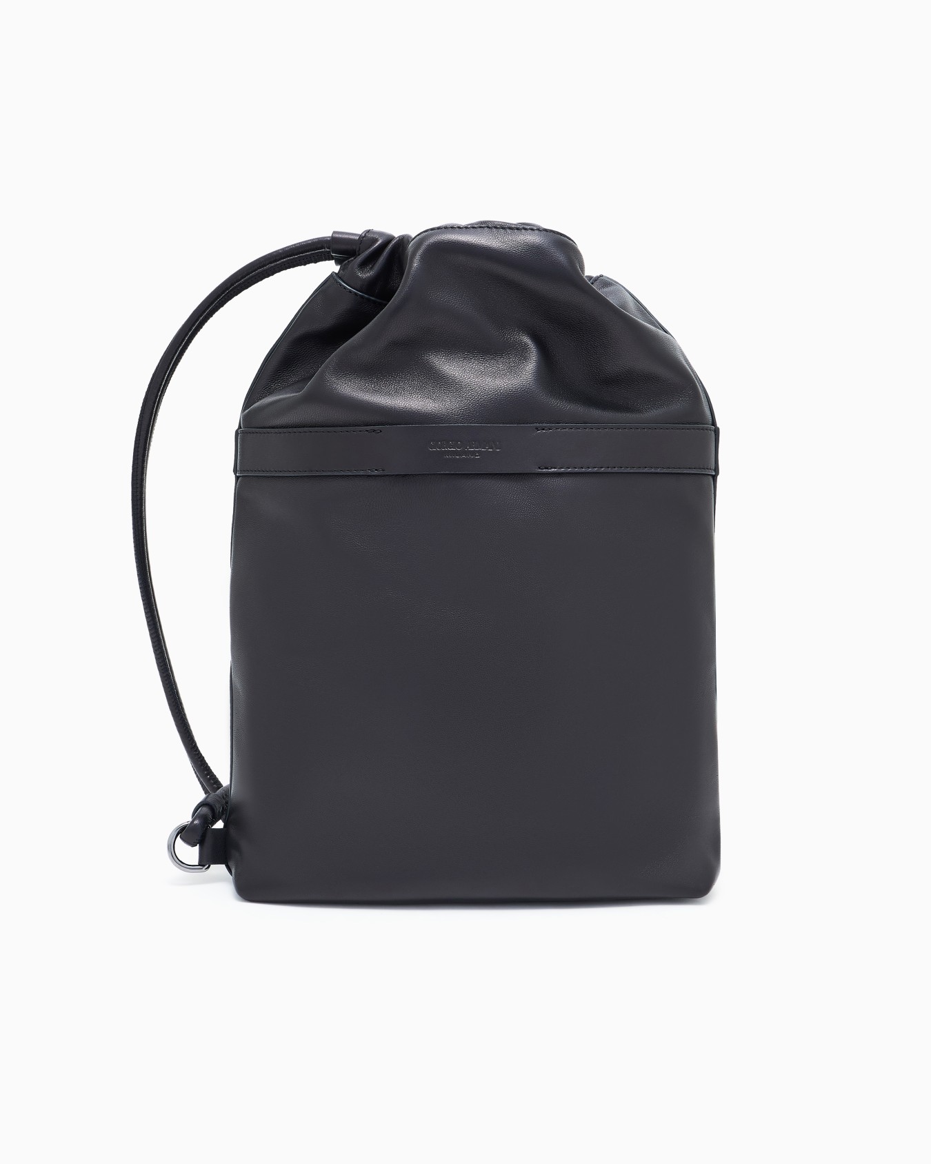 Crossbody media in nappa Slide 0