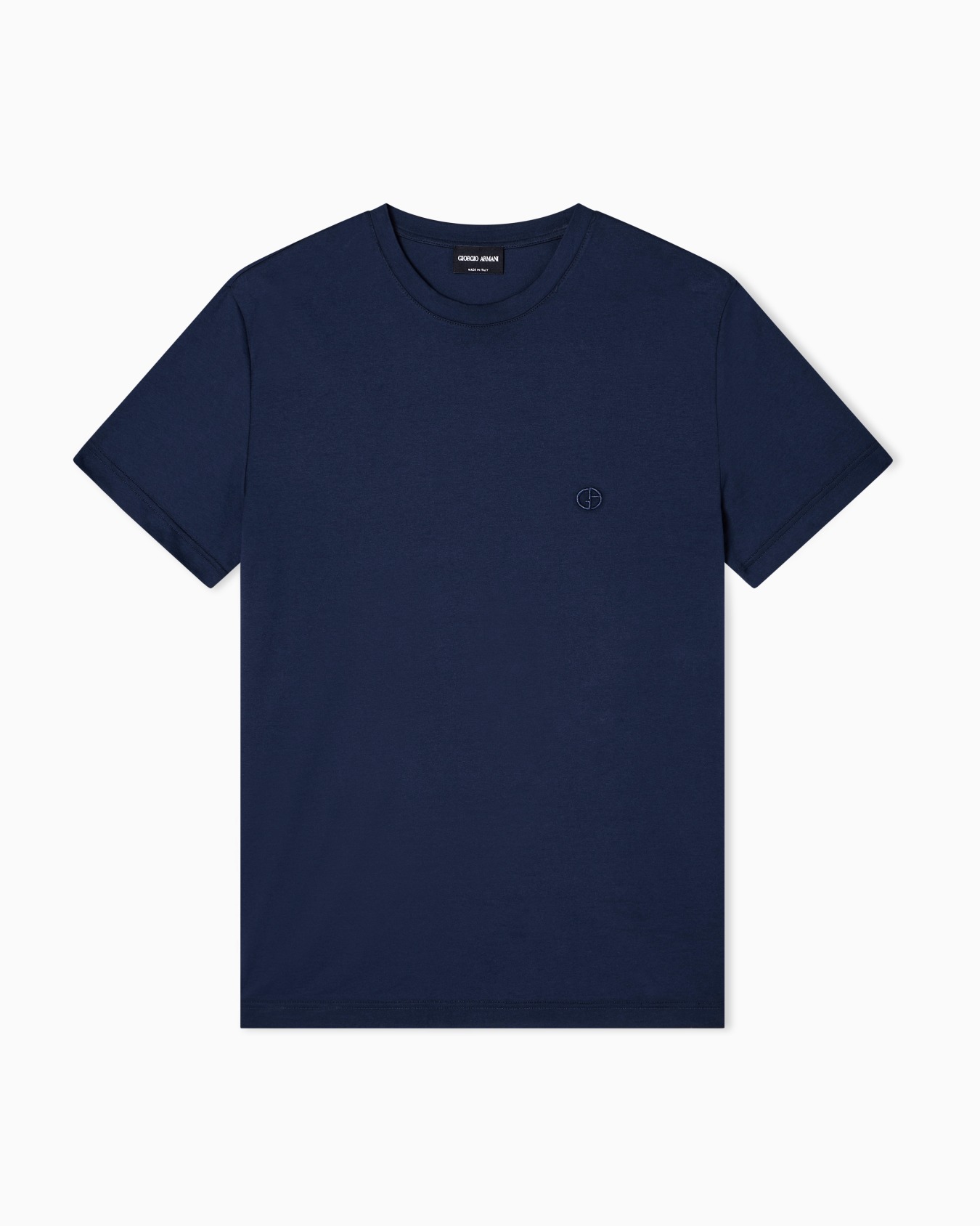 ASV cotton loungewear crew-neck T-shirt Slide 0