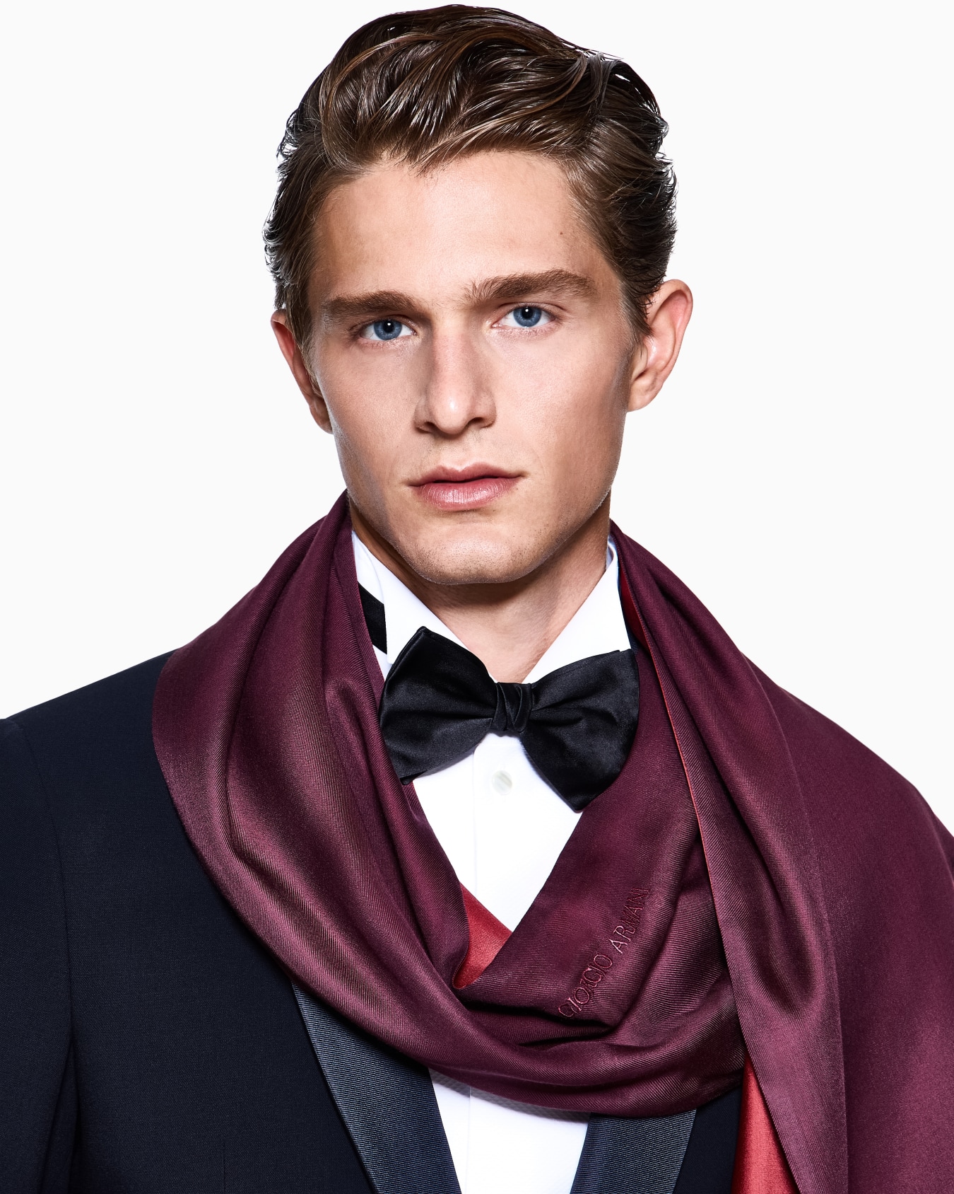 Two-tone modal scarf Slide 2