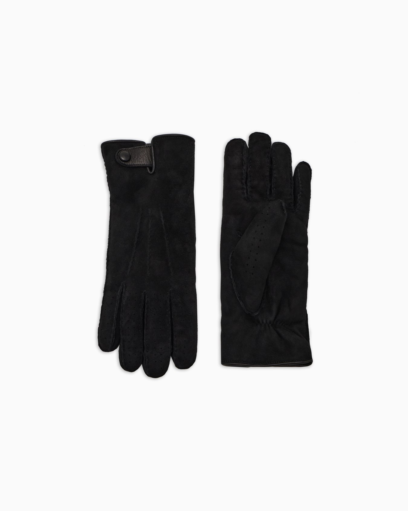 Shearling sheepskin gloves Slide 0