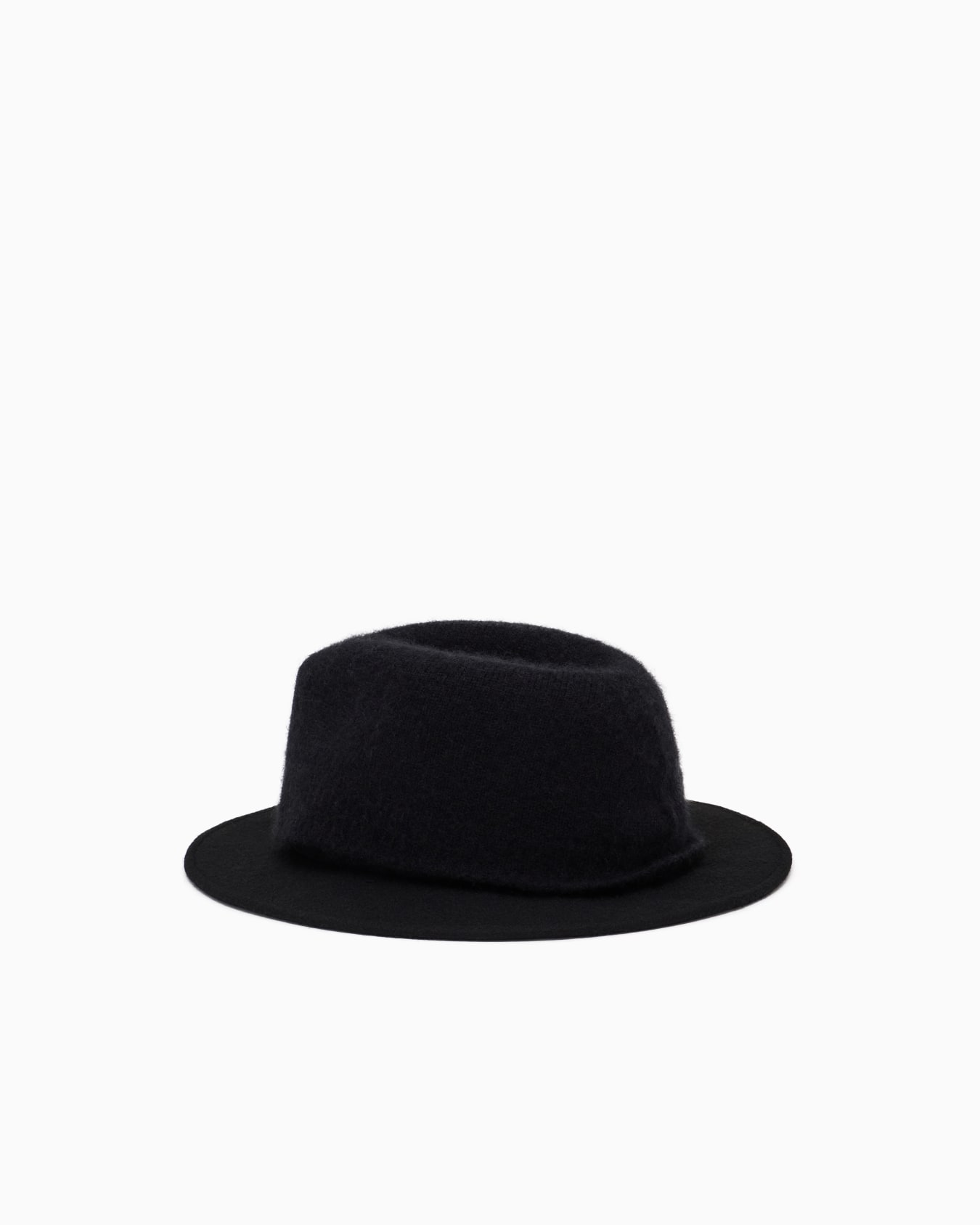 Wide-brimmed, wool hat Slide 1