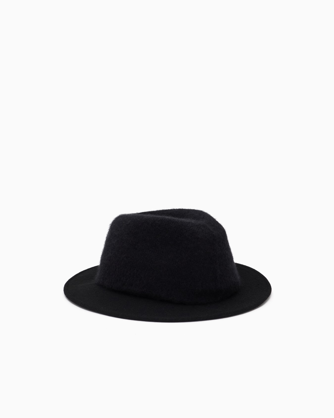 Wide-brimmed, wool hat Slide 0