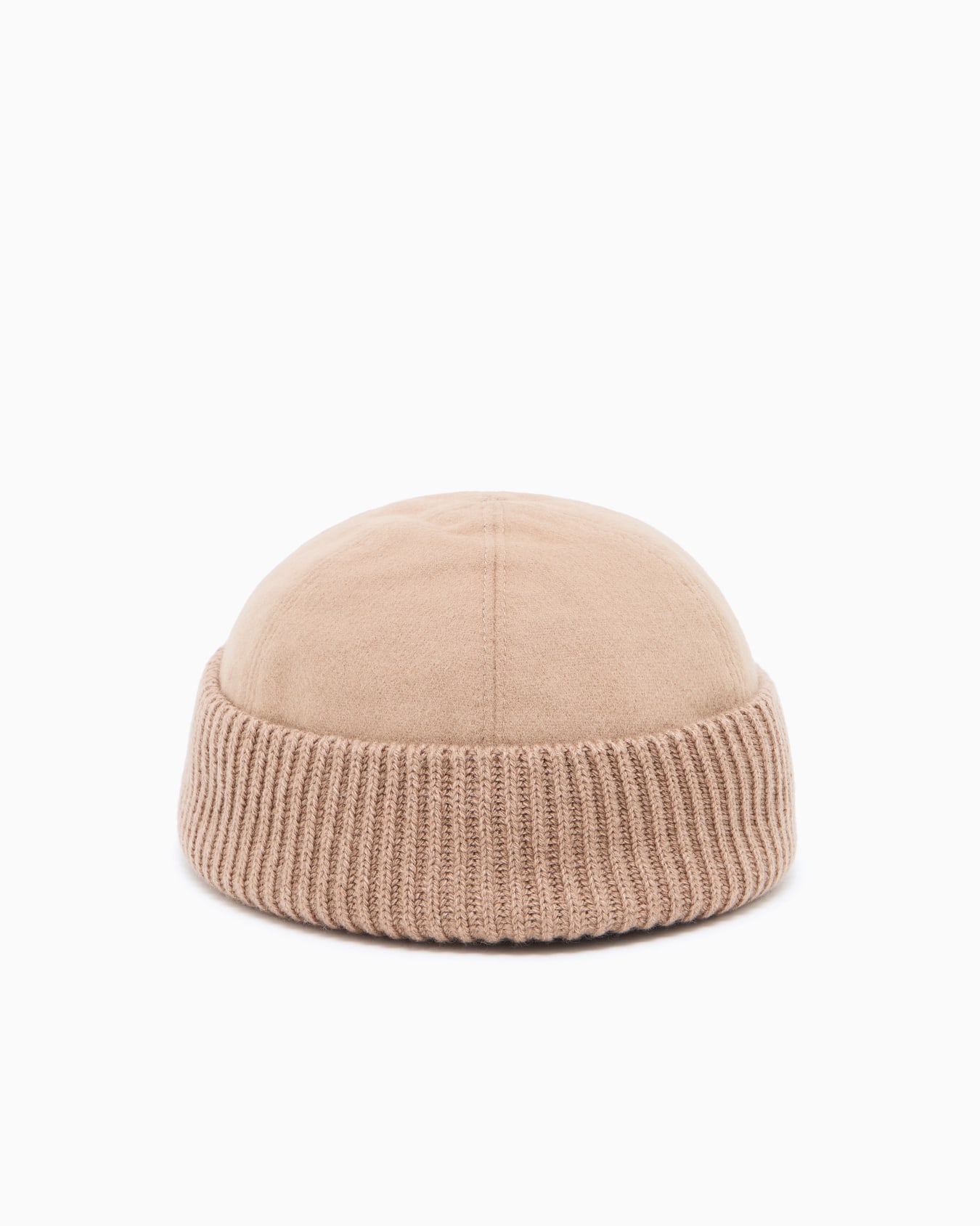 Wool and cashmere beanie hat Slide 1