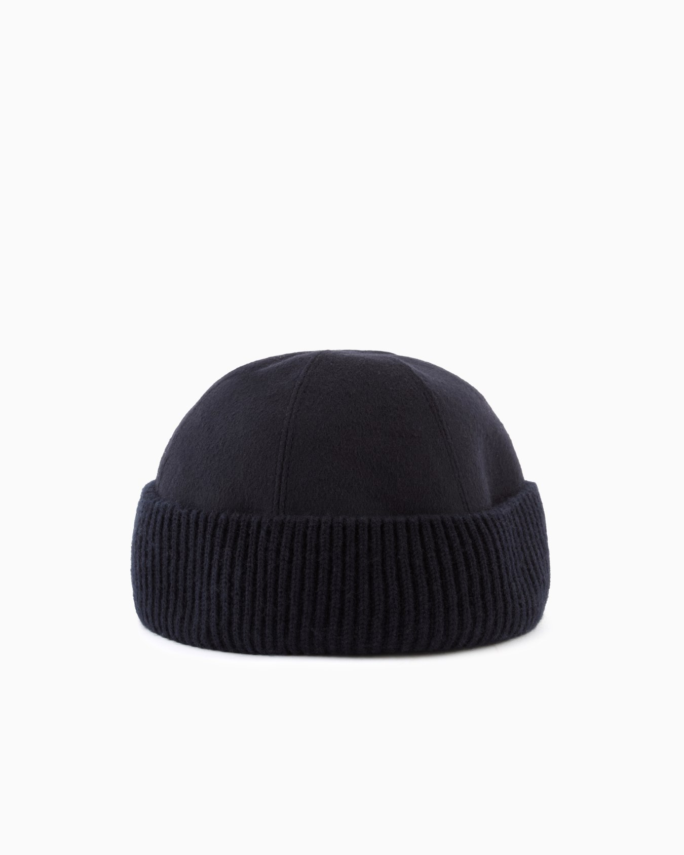 Wool and cashmere beanie hat Slide 1