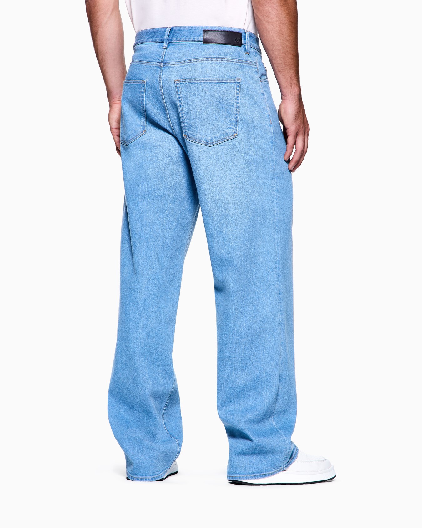 ASV cotton and modal five-pocket trousers Slide 2