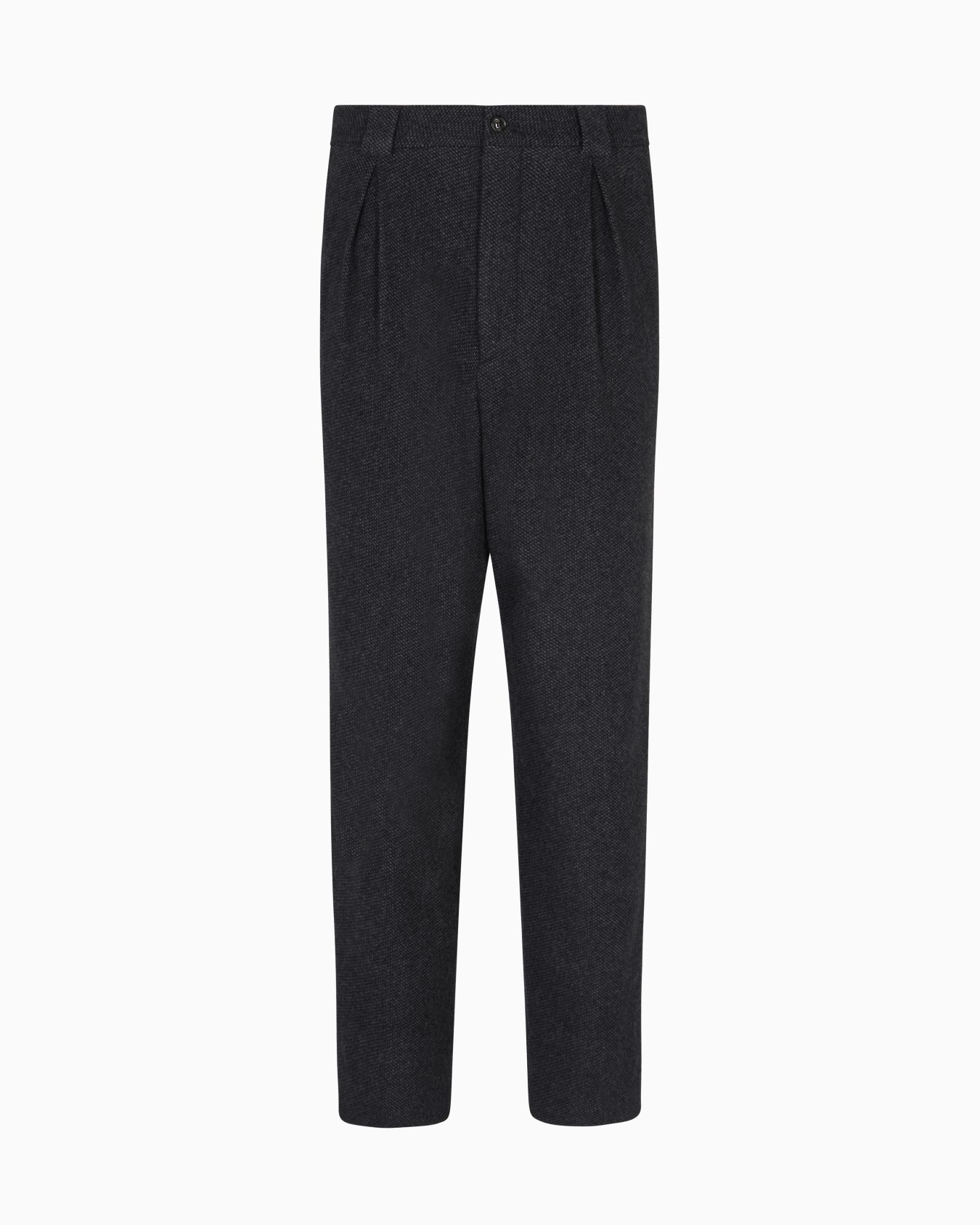 Pantaloni a una pinces in maglia di puro cashmere Slide 0
