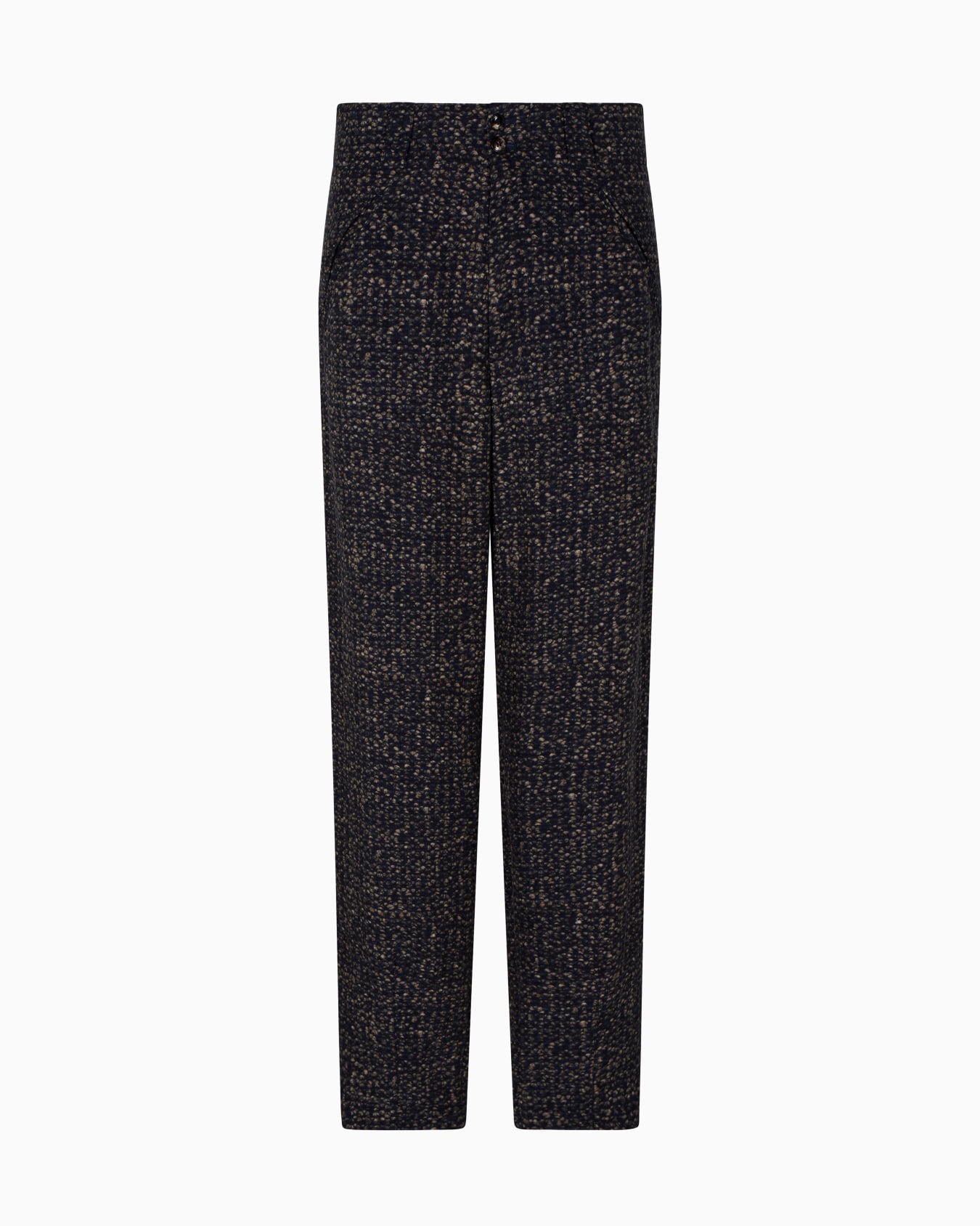 ASV printed cupro flat-front trousers Slide 0