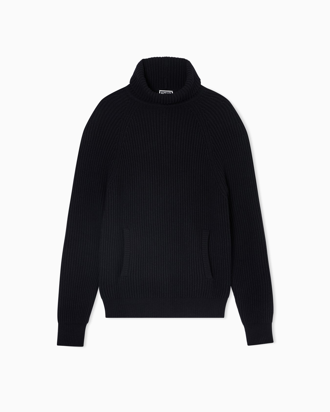 Maglia a collo alto in lana vergine e cashmere Giorgio Armani Neve Slide 0