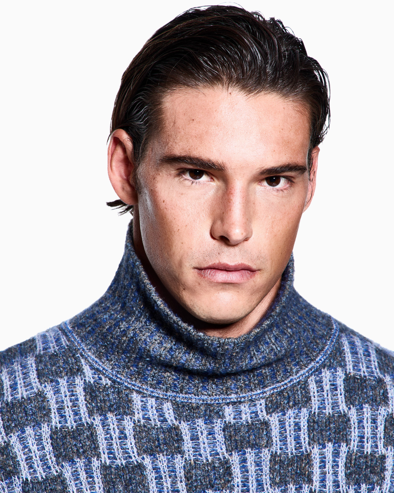Patterned knit turtleneck Diapositive 4