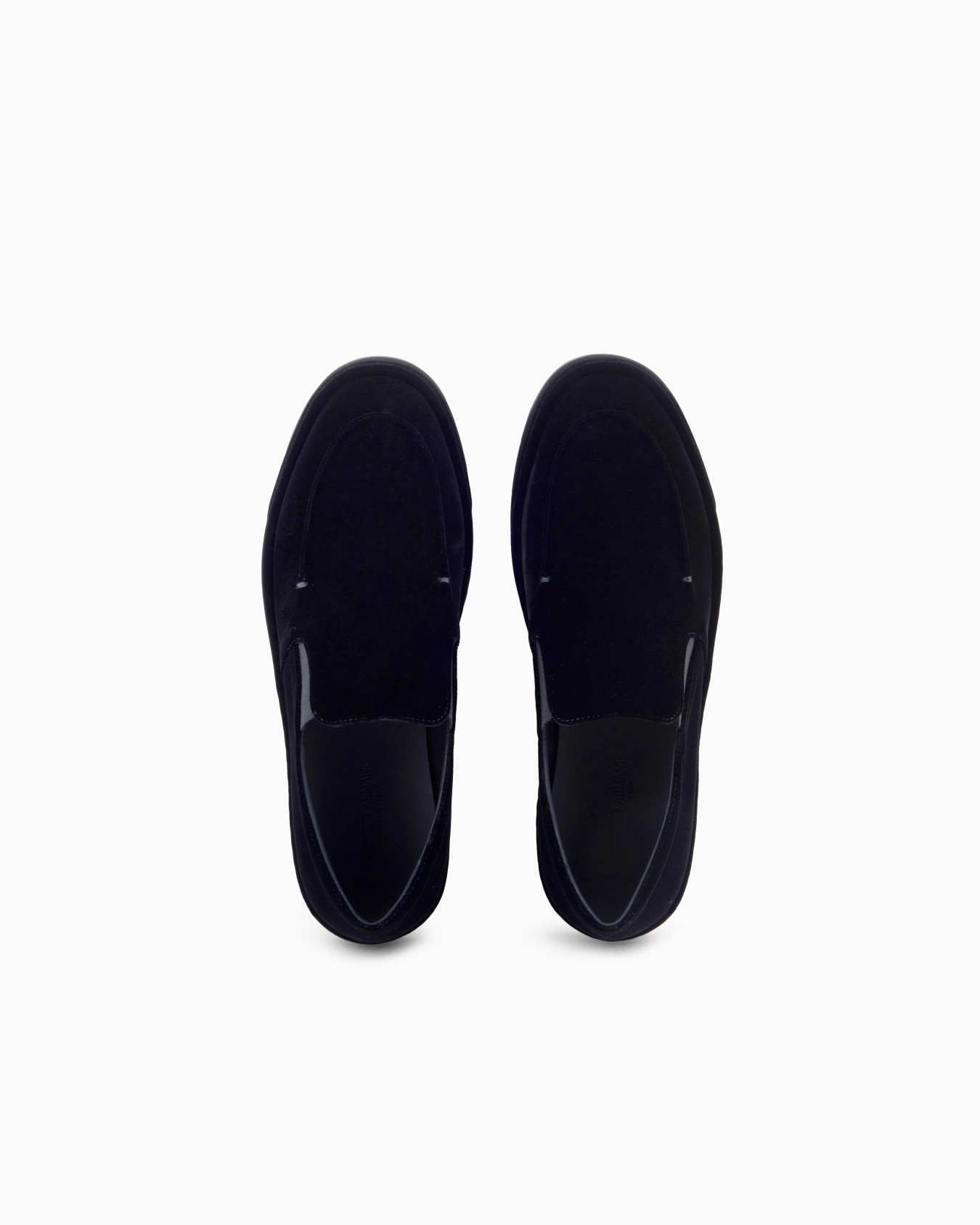 Giorgio’s velvet slip-ons Slide 2
