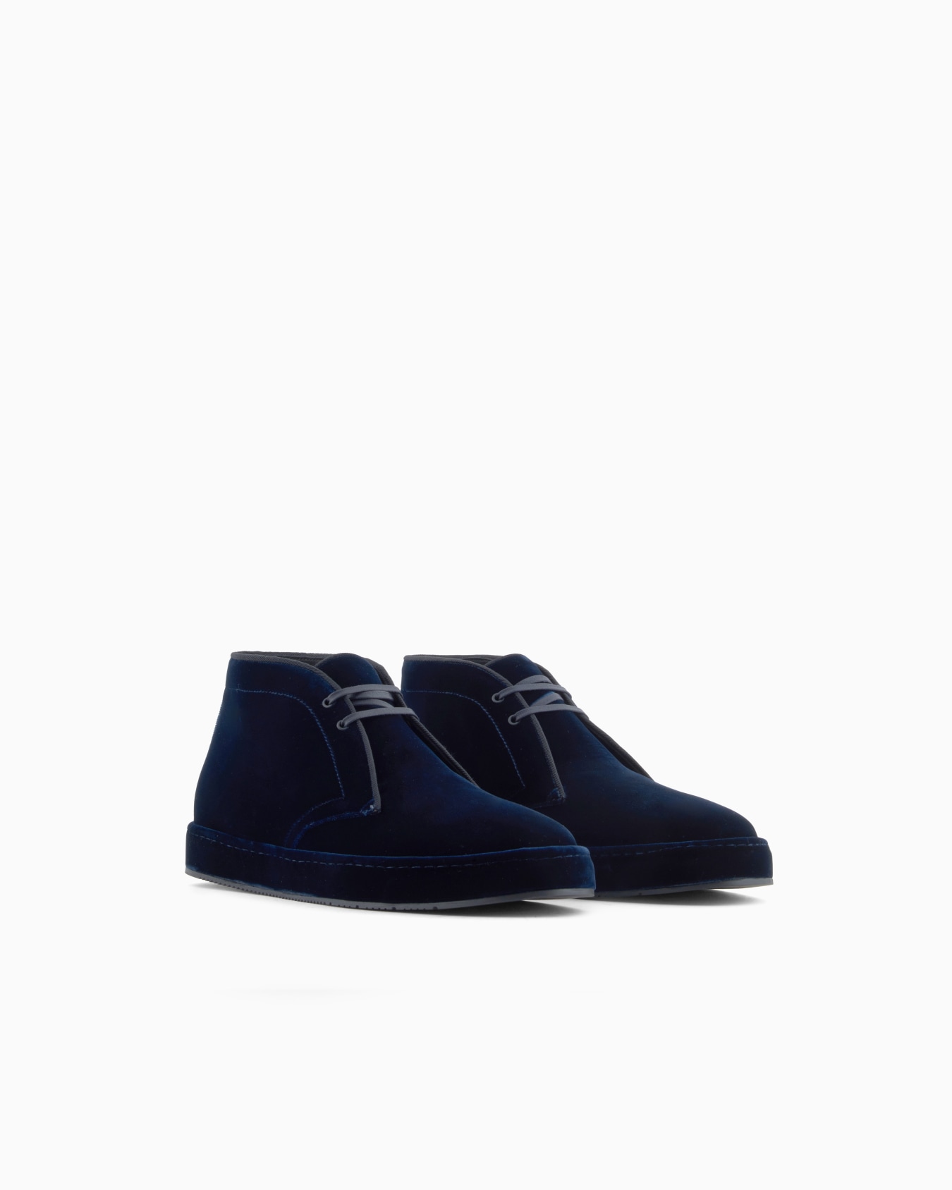 Velvet chukka boots Slide 1