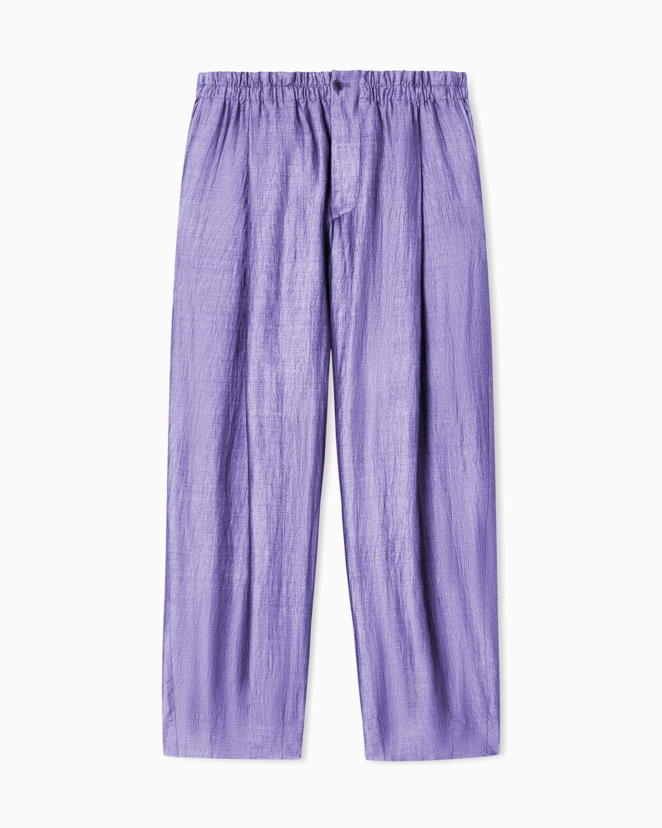 ASV single-pleat linen trousers Slide 0