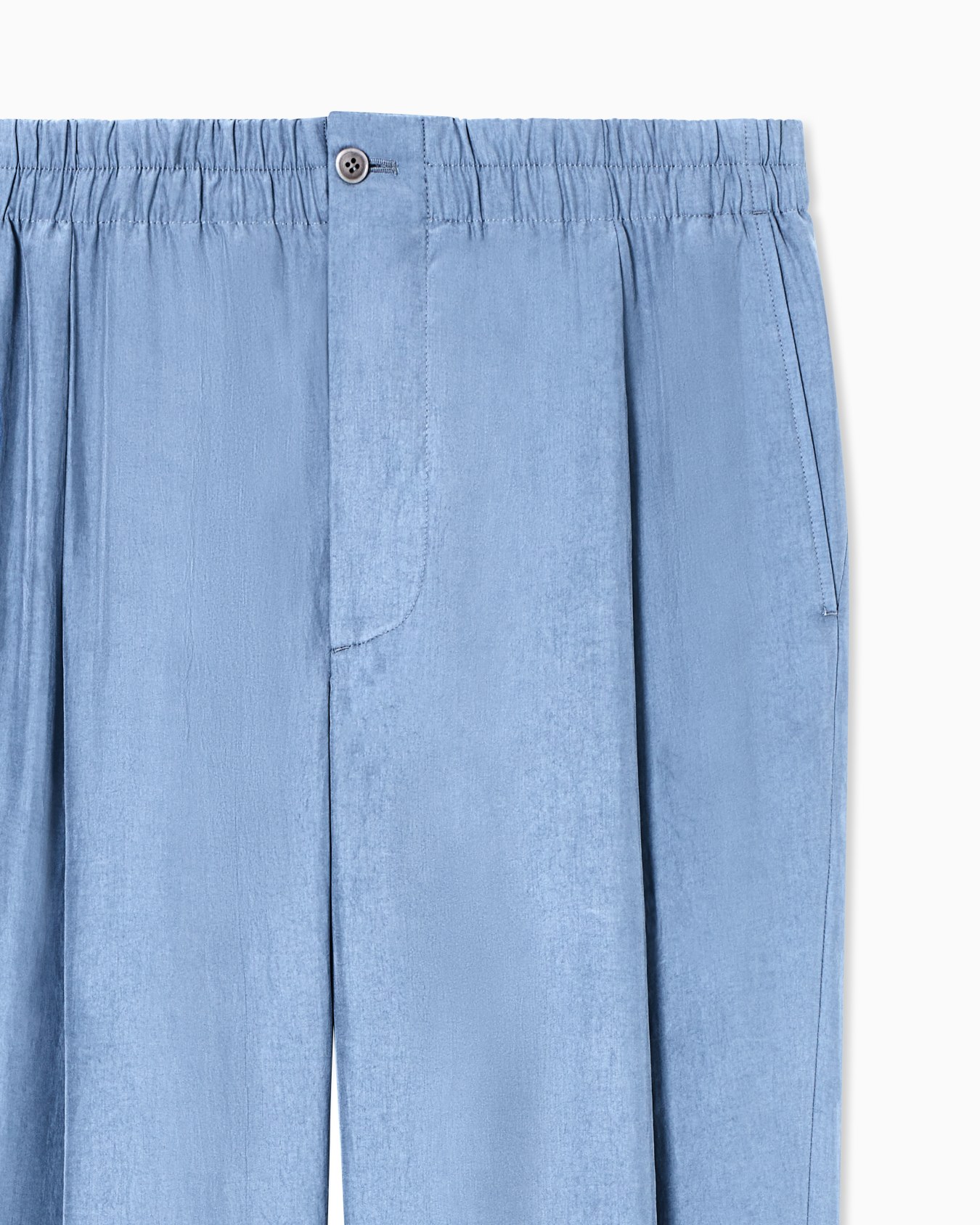 Single-pleat trousers in Lyocell Slide 5