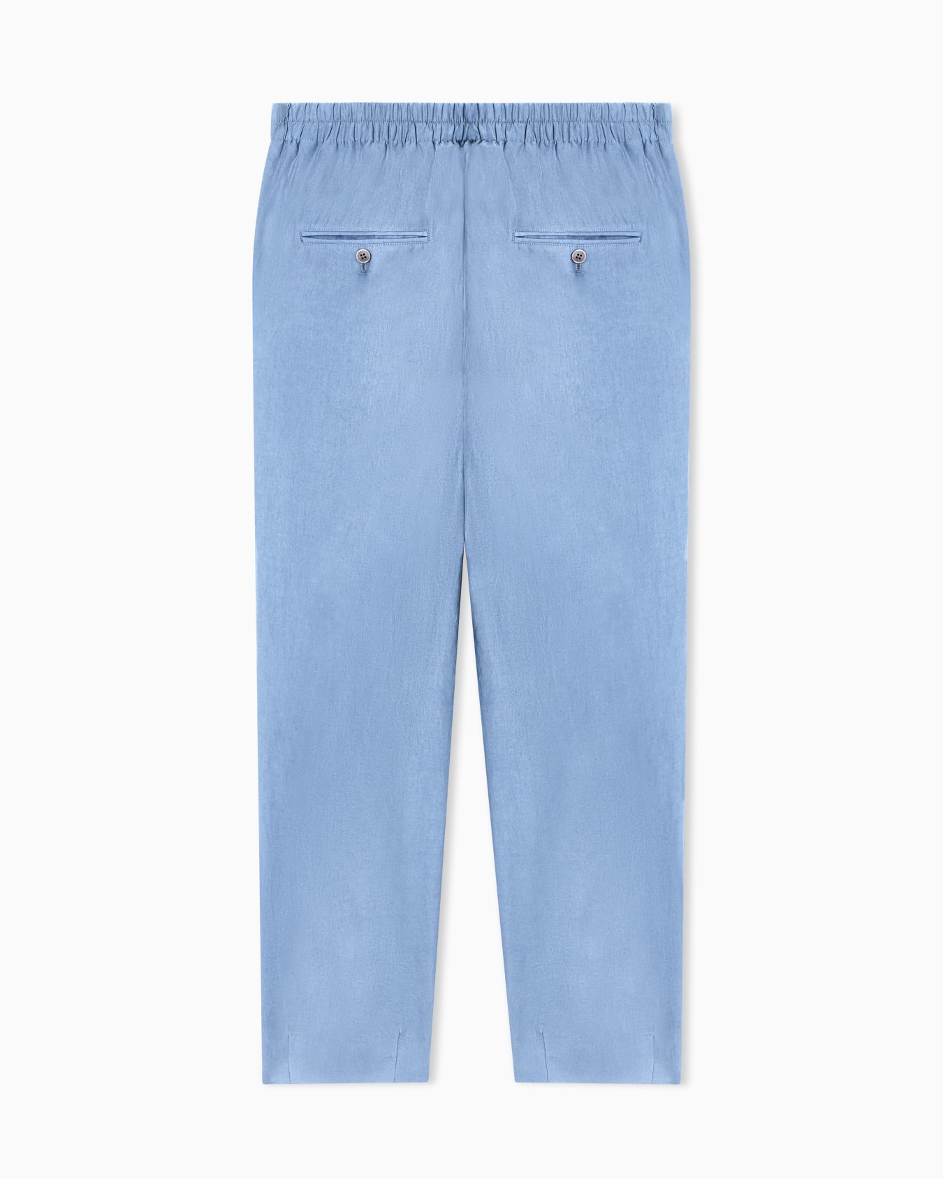 Single-pleat trousers in Lyocell Slide 3