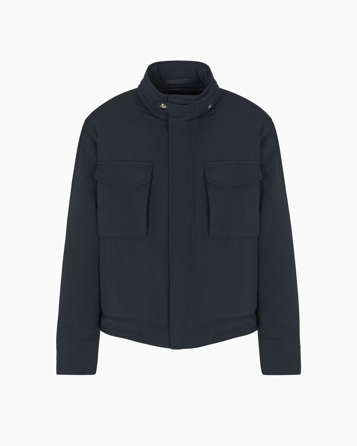 Blouson in tela di viscosa e lana vergine Slide 0