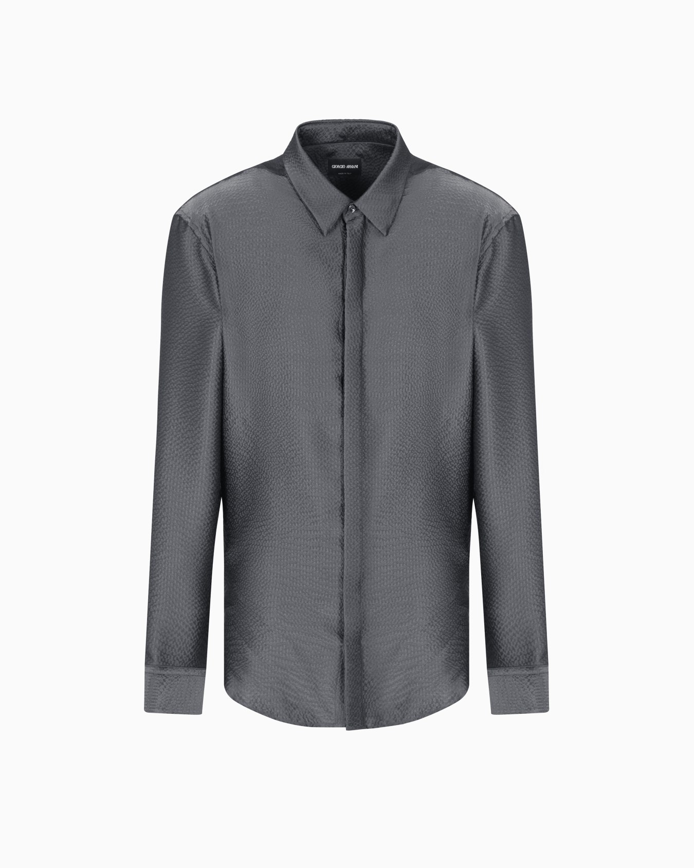 Silk satin shirt Slide 0
