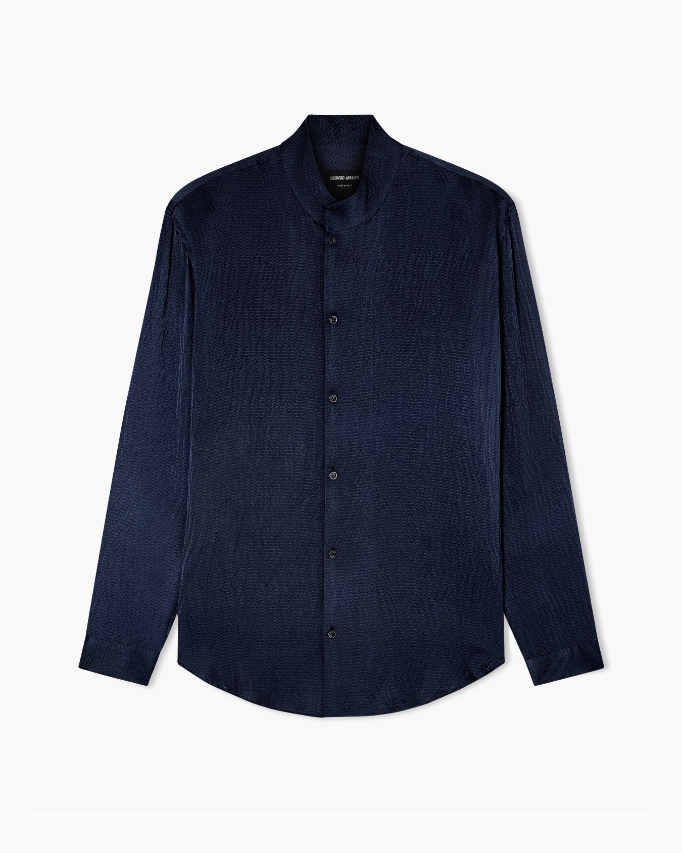 Giorgio’s satin shirt with a rhinestone detail Slide 0