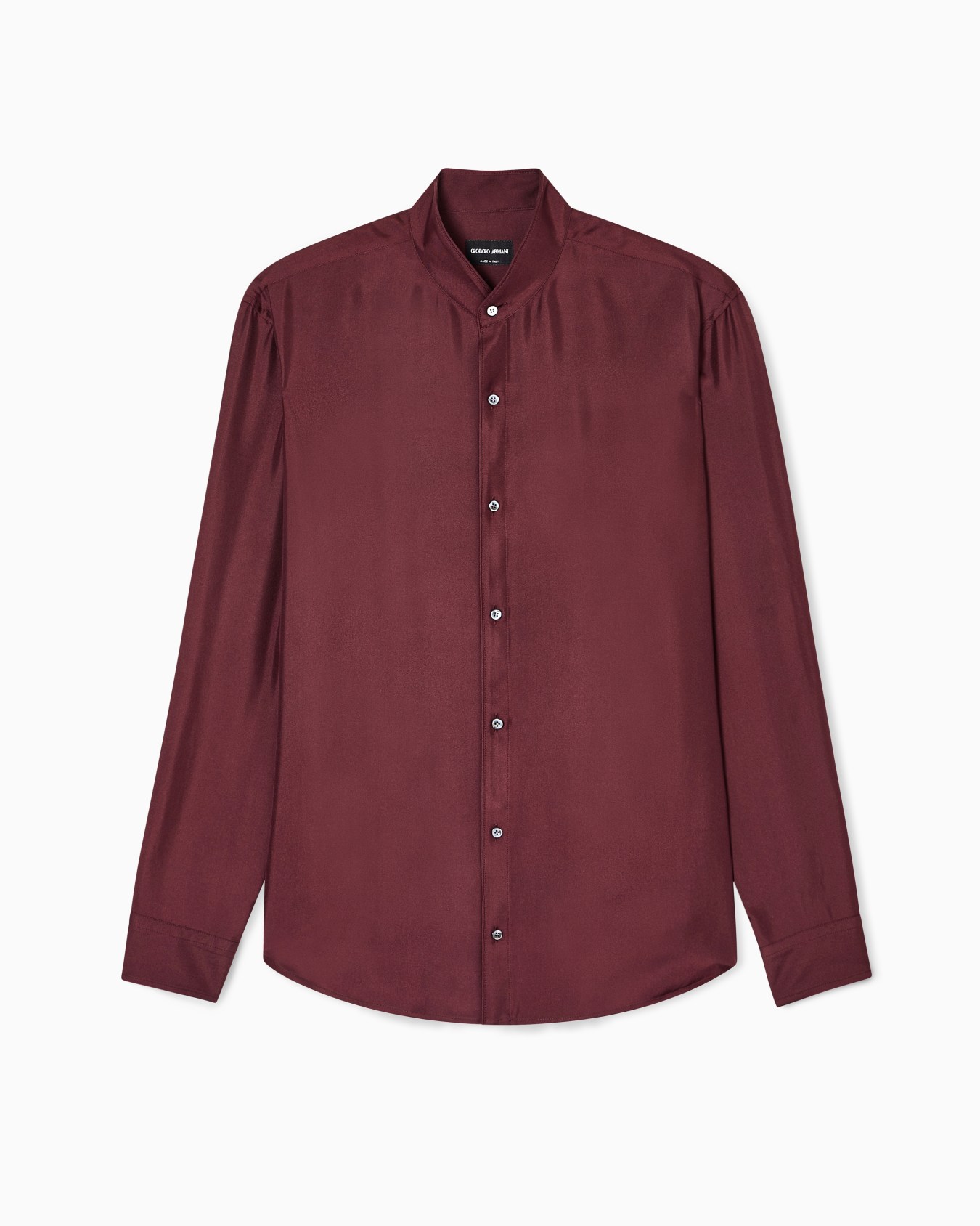 Silk twill shirt Slide 0