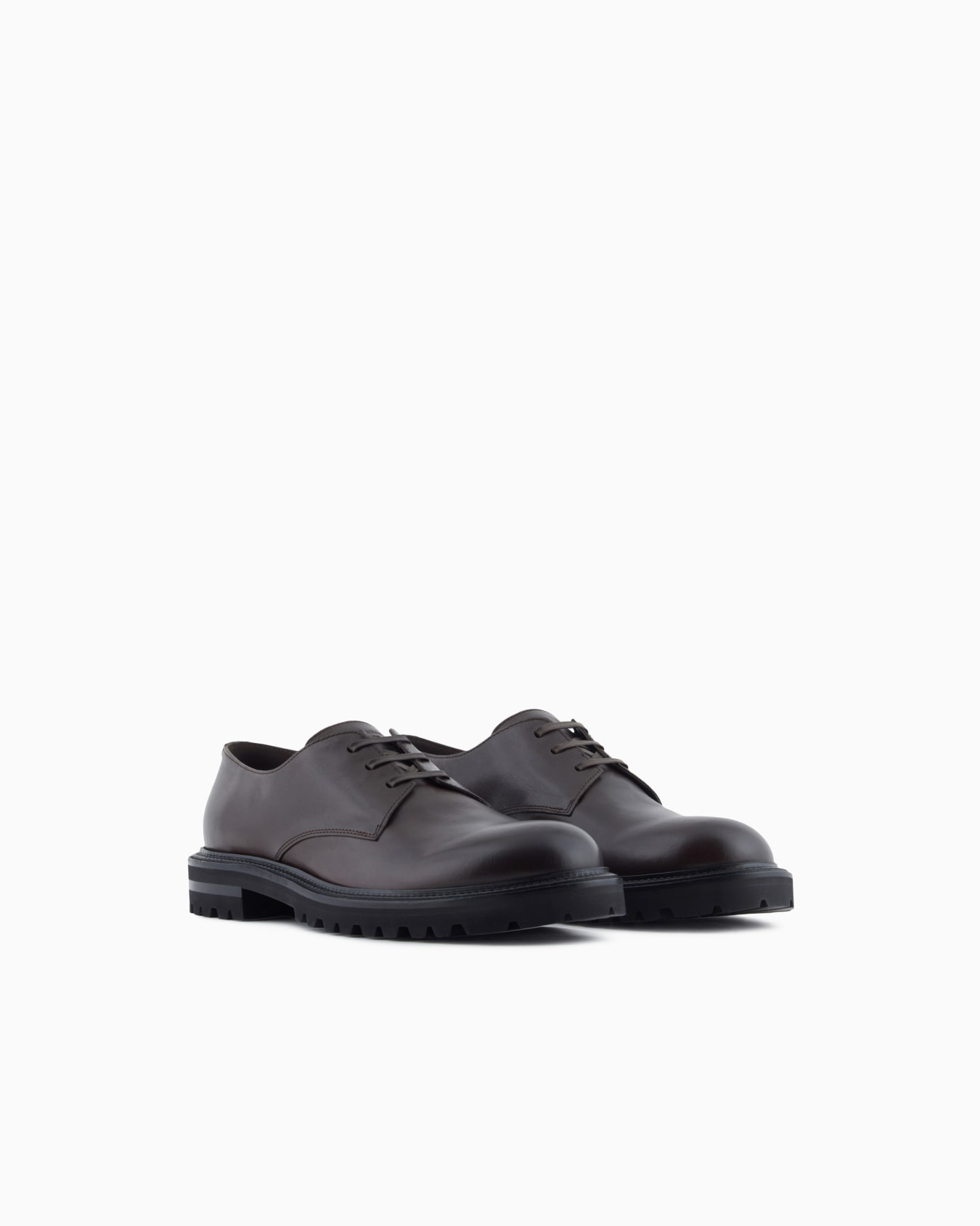 Nappa calfskin Derby shoes Slide 1