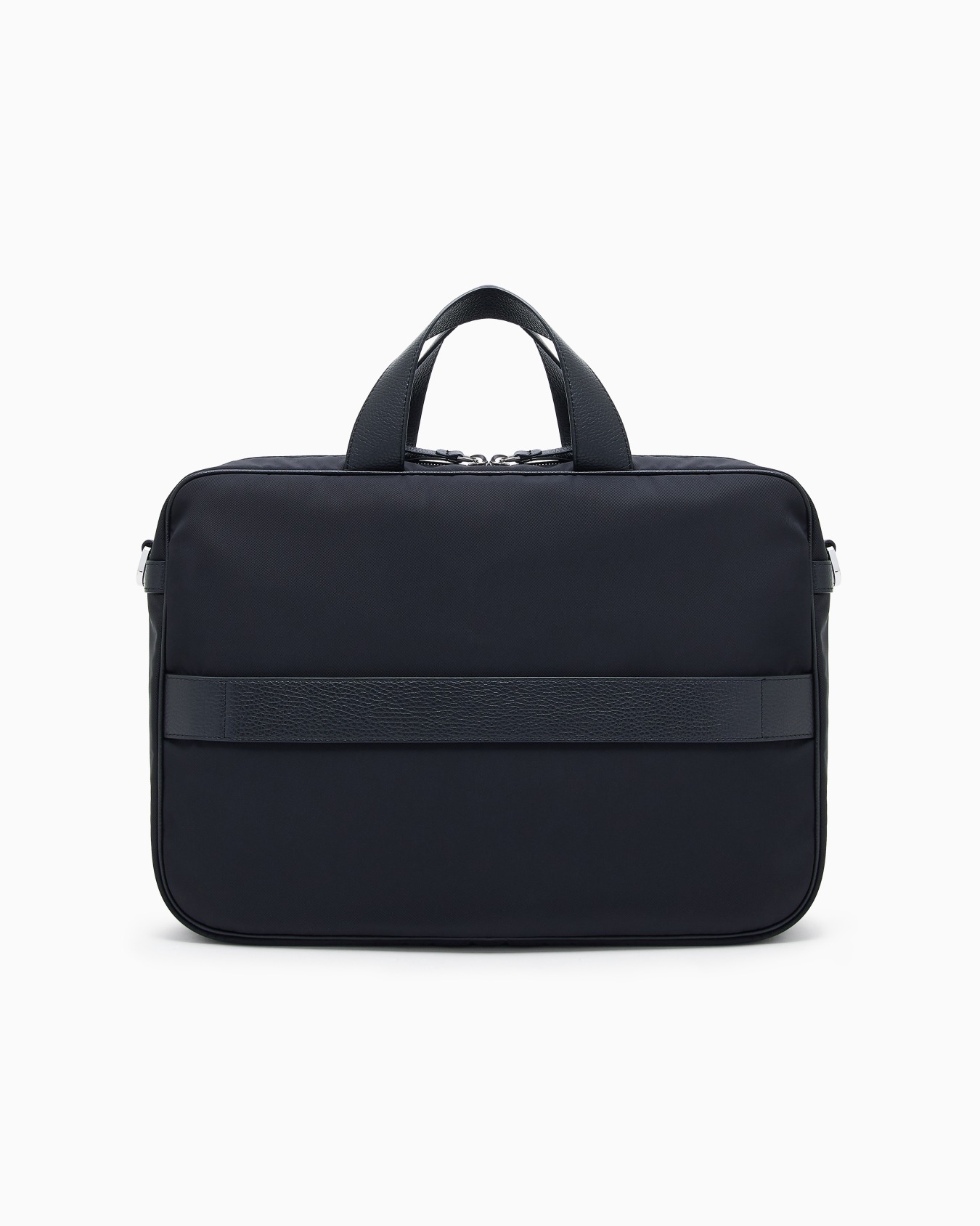ASV pebbled-leather and nylon briefcase Slide 2