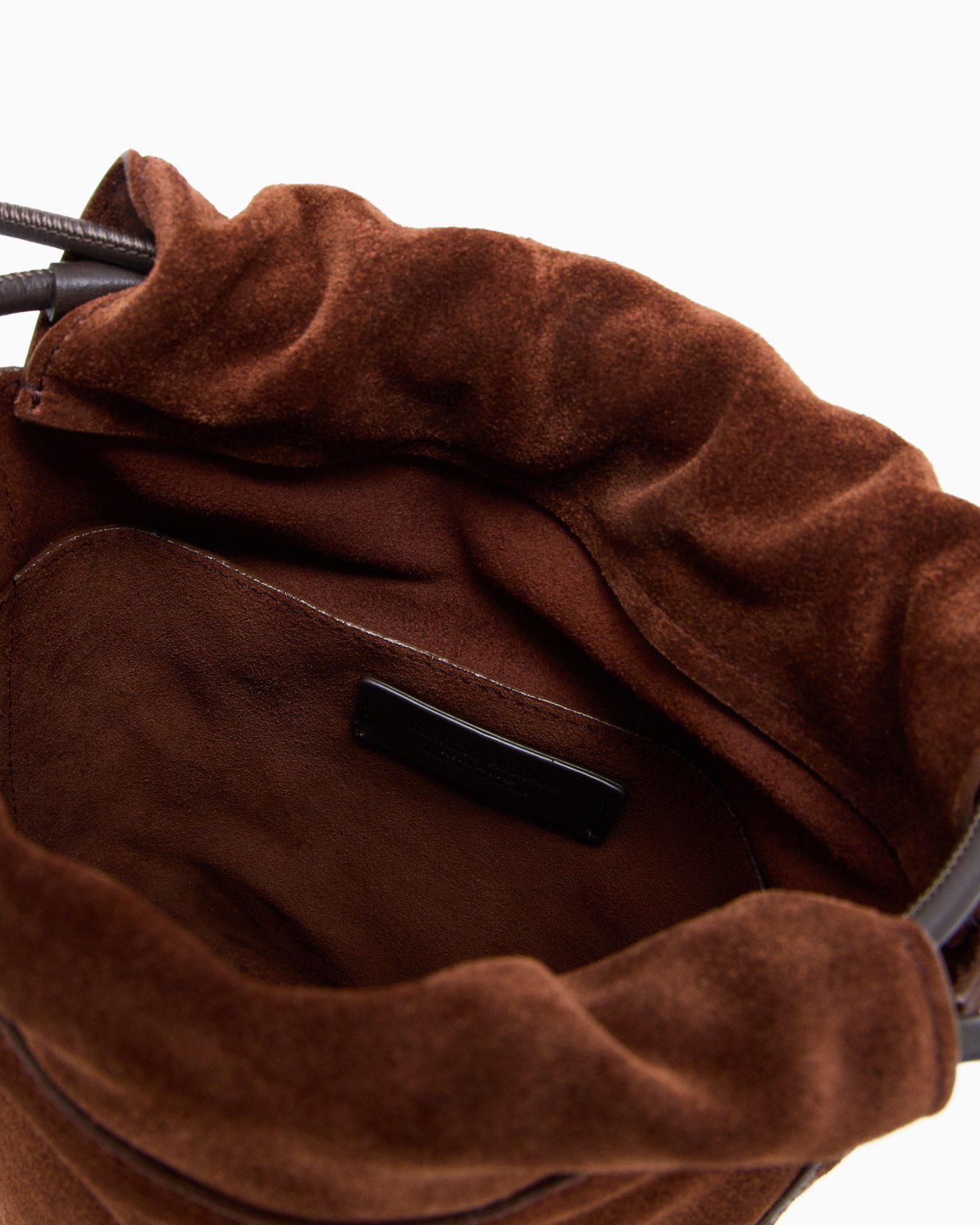 Mini bag in suede and calfskin Slide 3