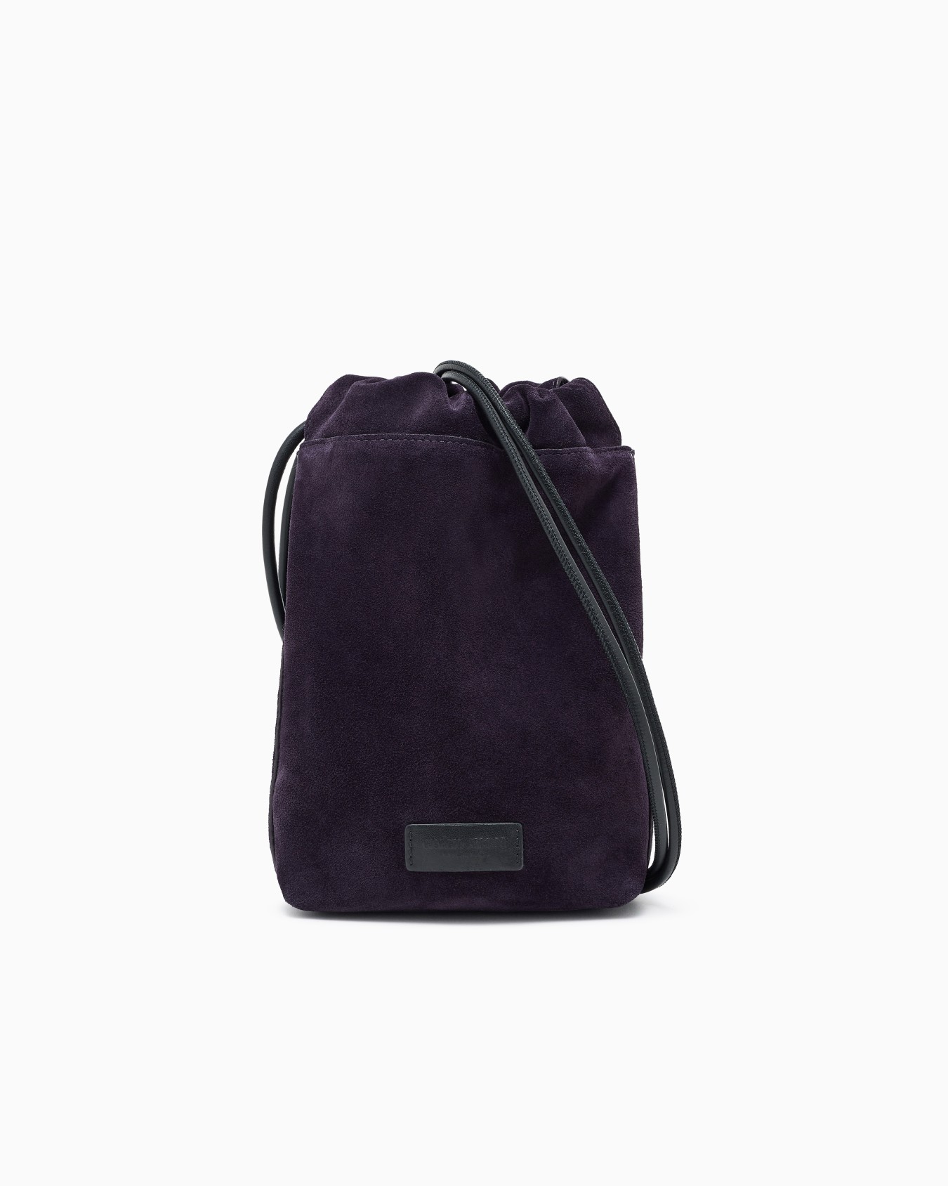 Mini-Tasche aus Veloursleder und Kalbsleder Folie 0