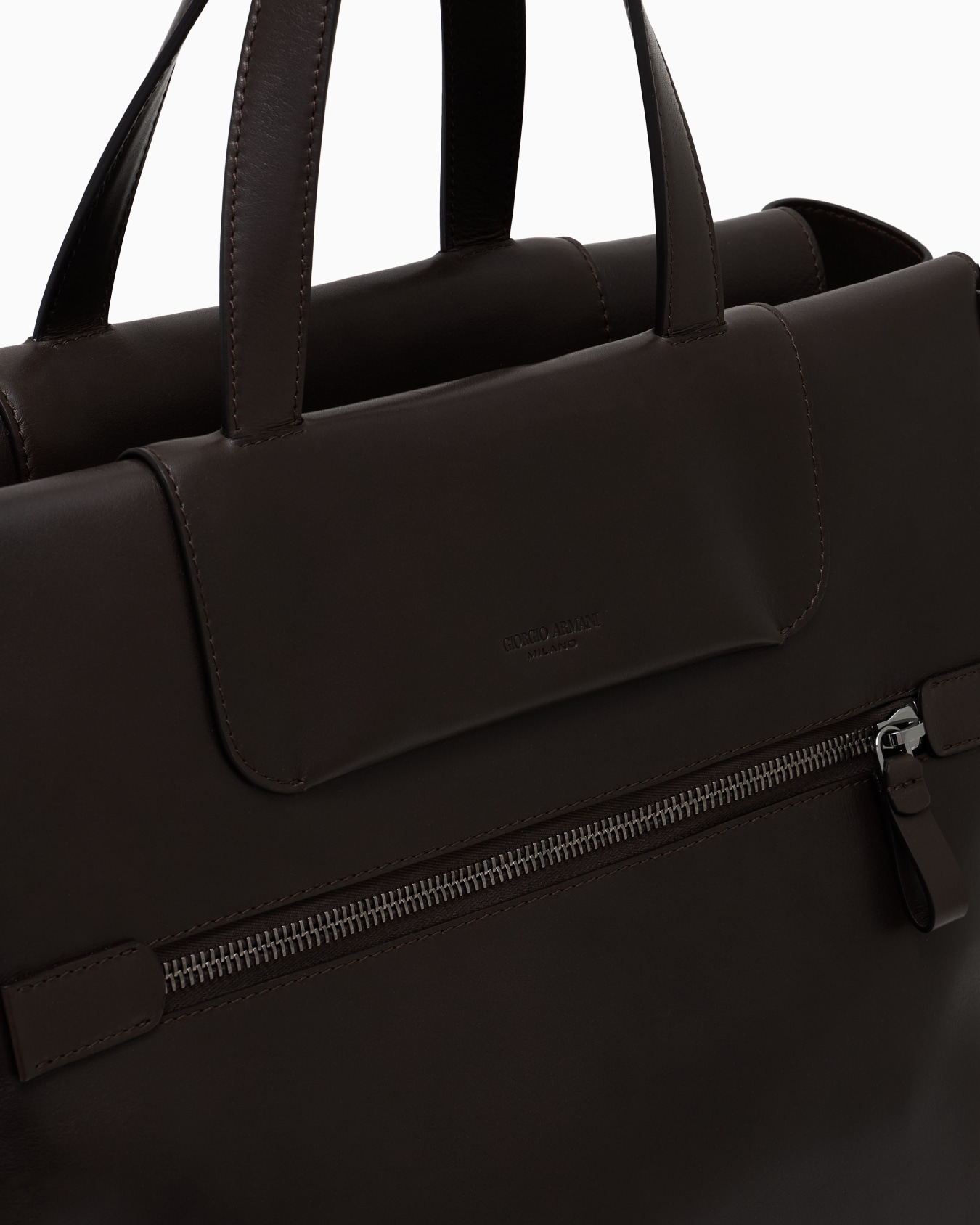 Calfskin duffel bag Slide 4