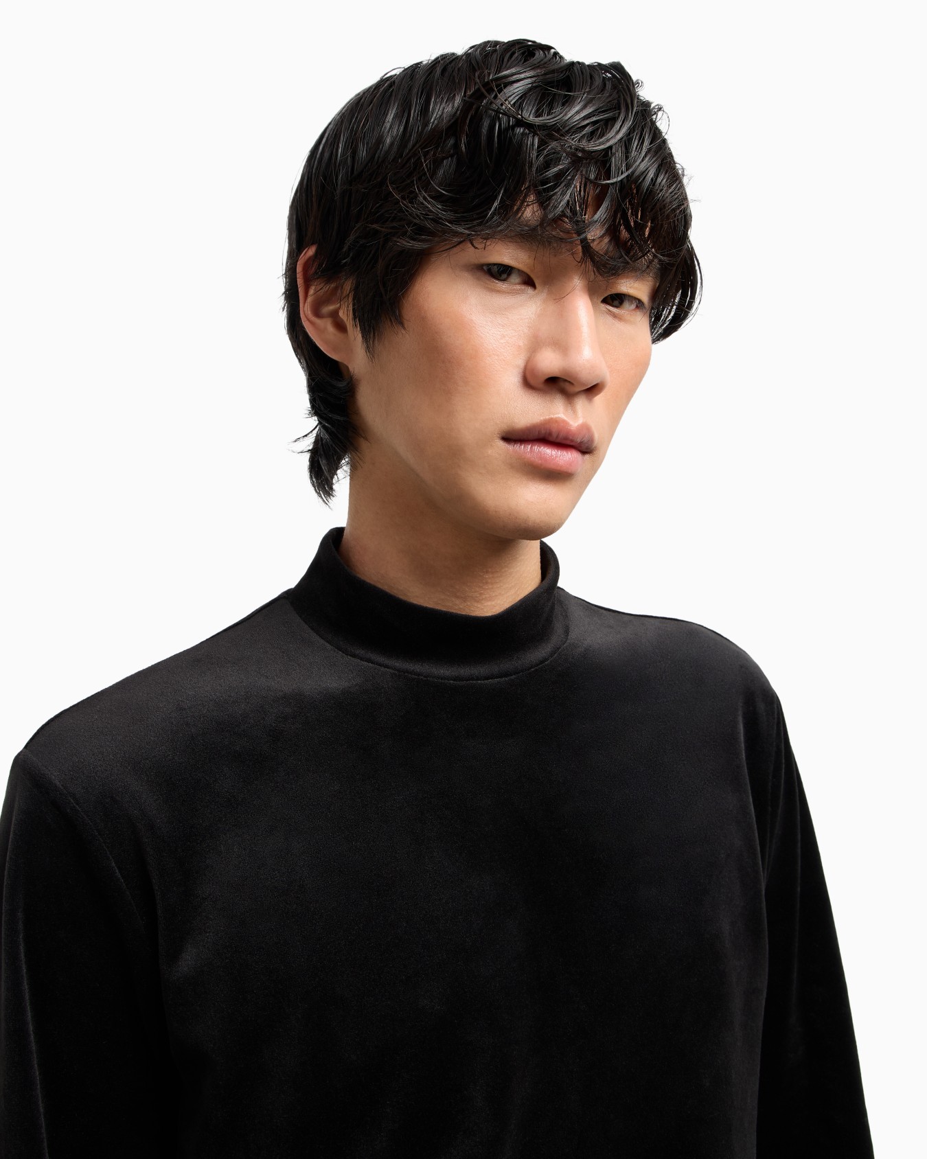 Maglia in ciniglia Giorgio Armani Neve  Slide 5