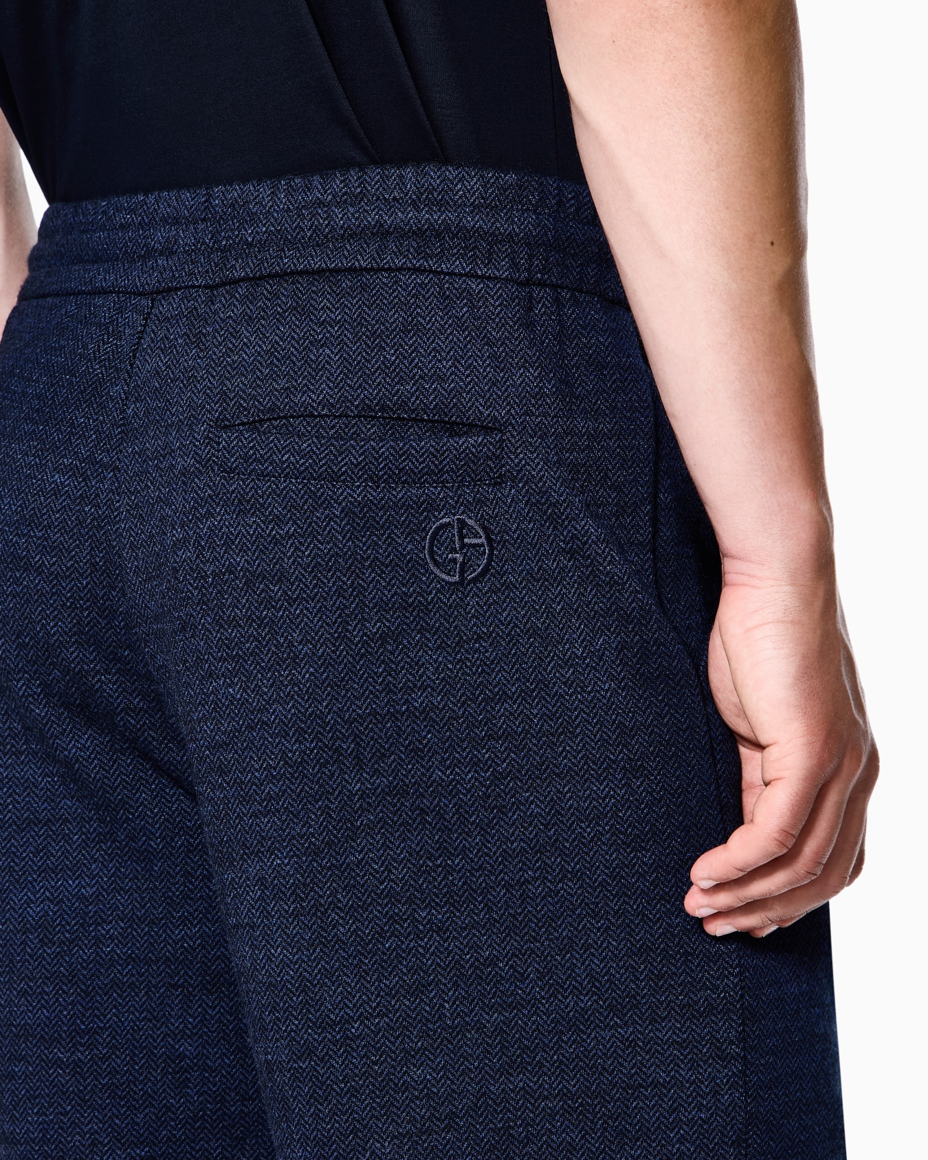 Casual wool-blend shorts 슬라이드 4