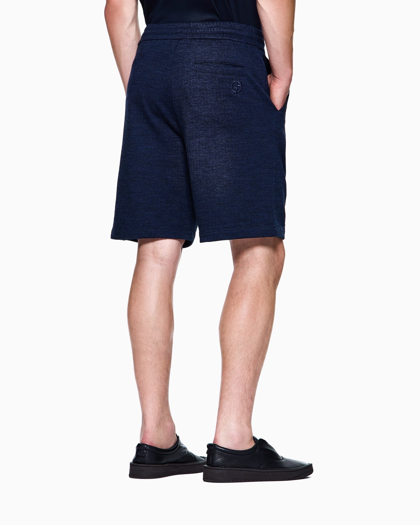 Casual wool-blend shorts 슬라이드 2