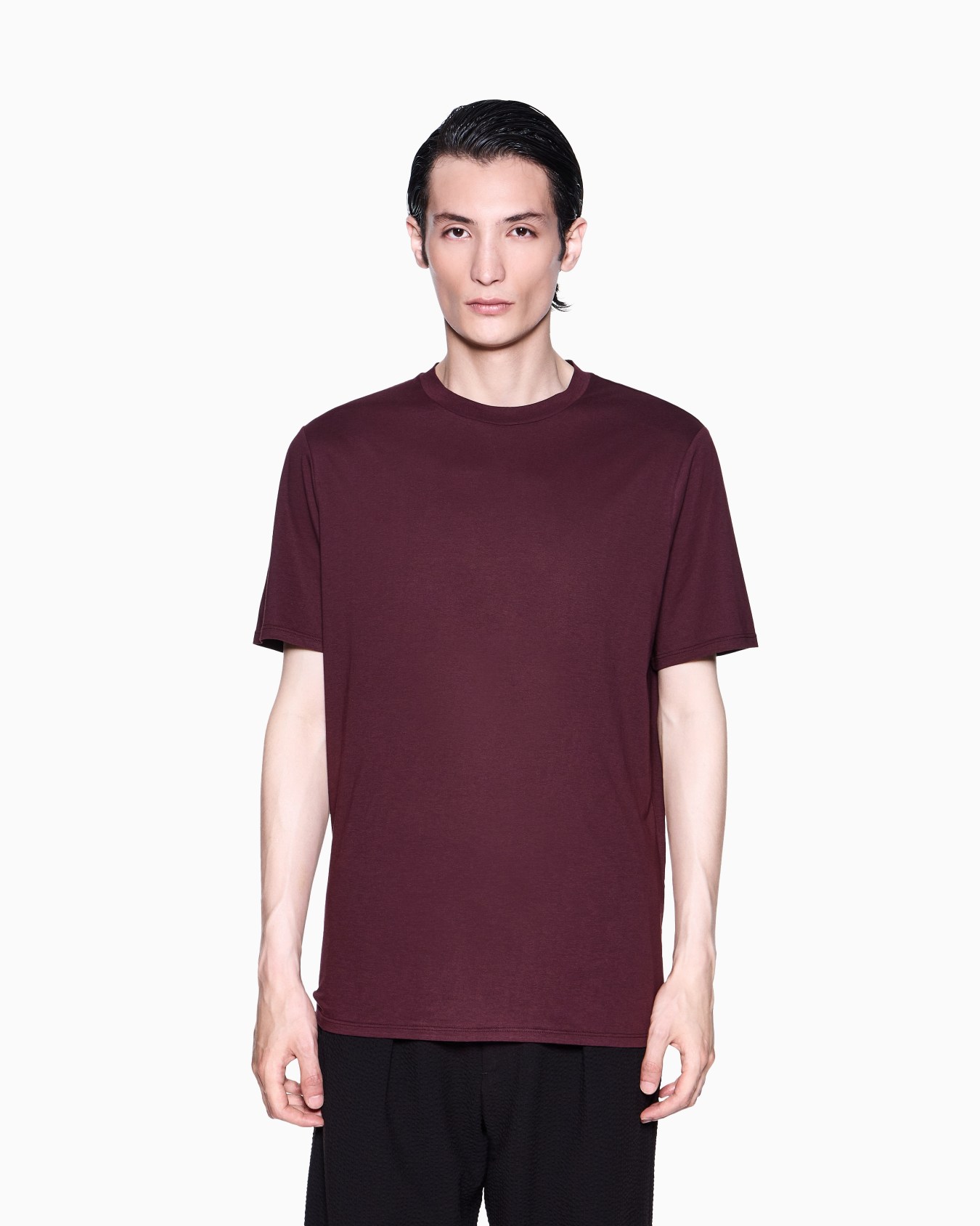 Cotton-jersey crew-neck T-shirt Slide 3