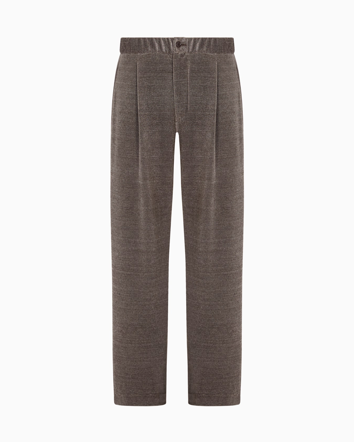 ASV single-pleat trousers in milleraies cotton jersey Slide 0