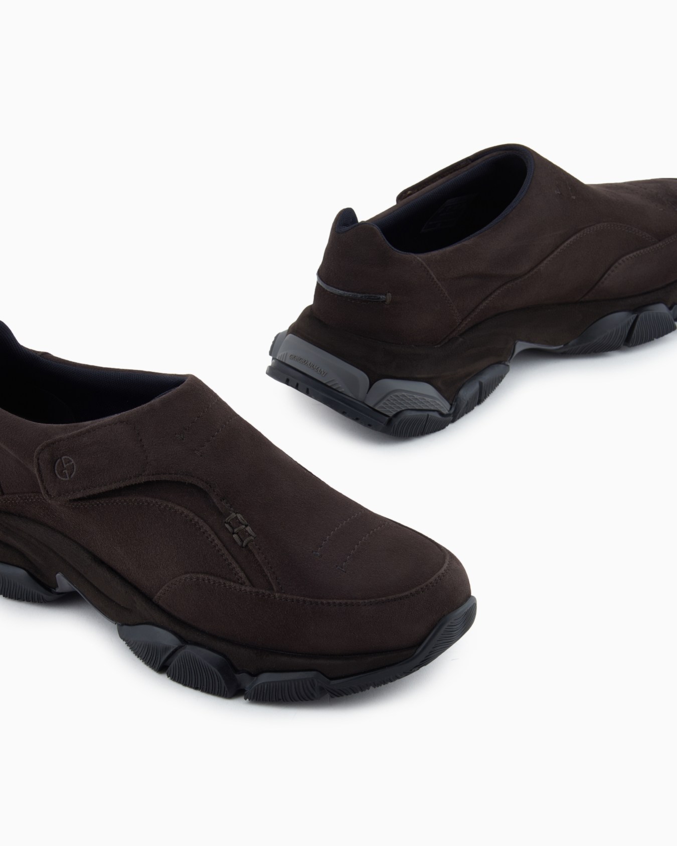 Monkstrap-Sneaker aus Veloursleder Folie 4