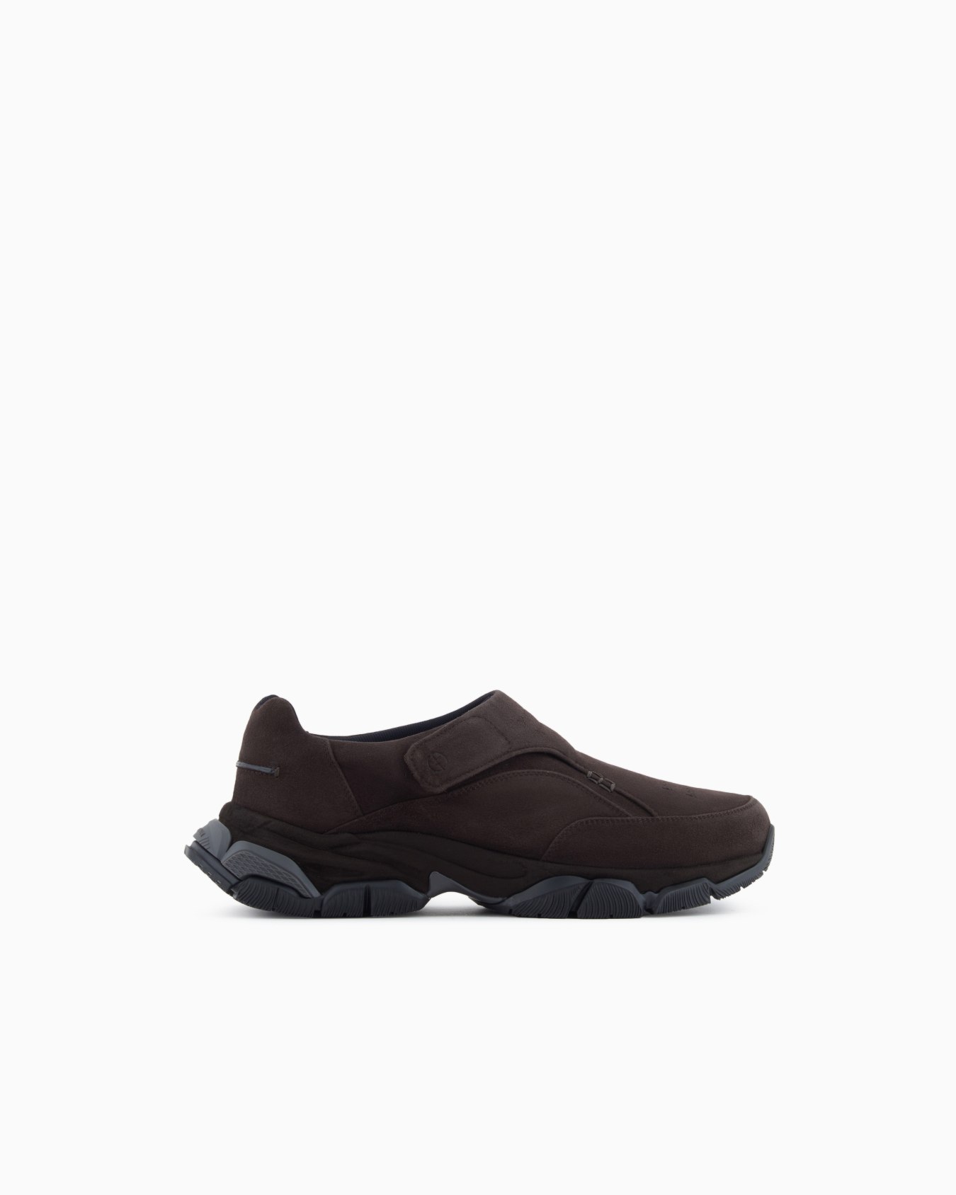Monkstrap sneakers in suede Slide 0