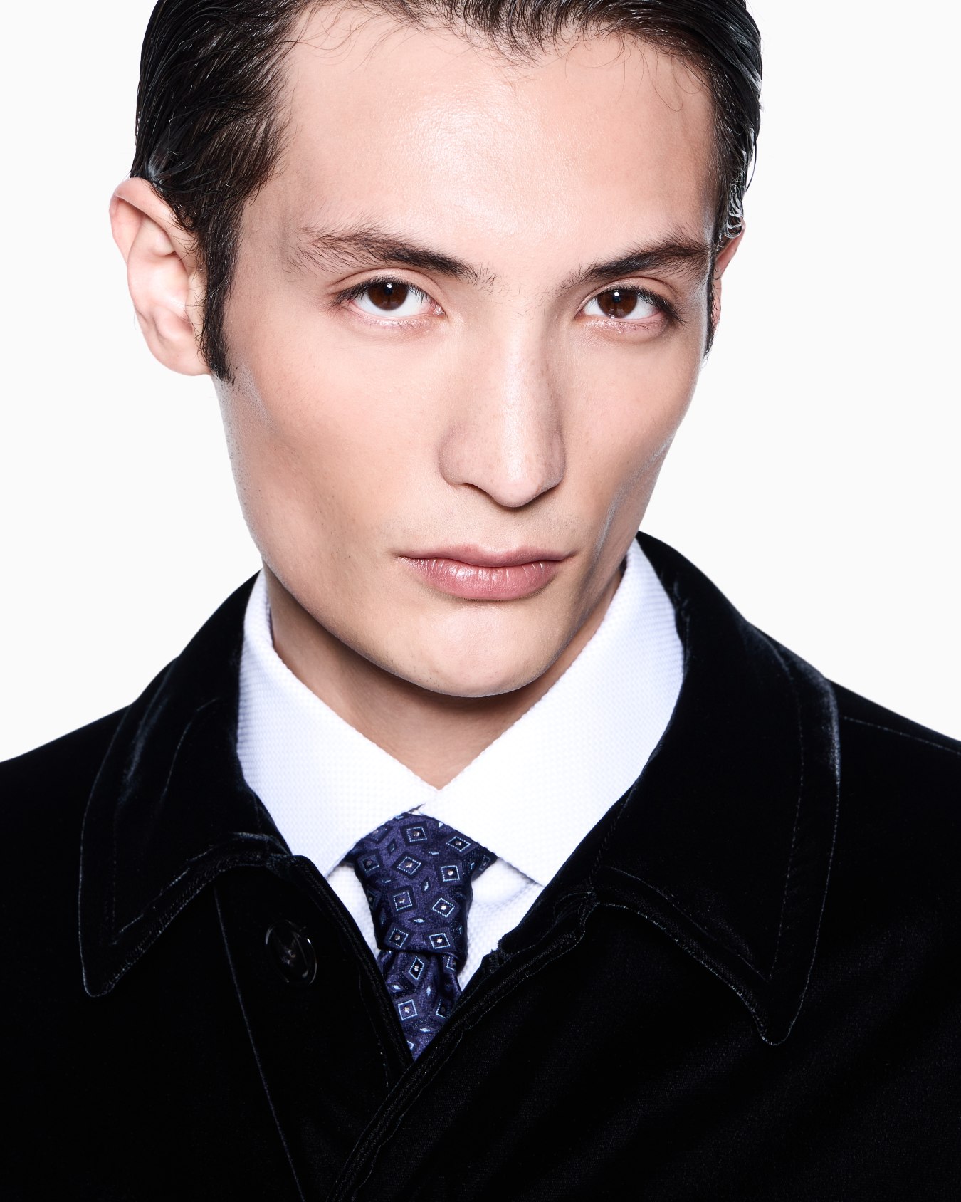 Giorgio’s シングルブレストジャケット ベルベット スライドする 4