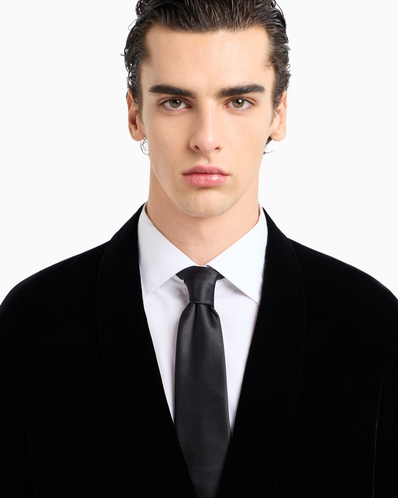 Double-breasted velvet jacket Slide 5