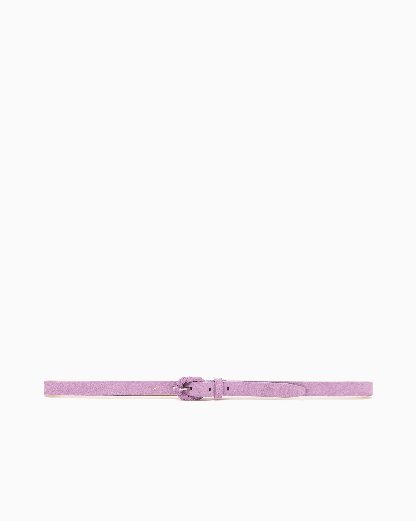 Suede belt with buckle Slide 2