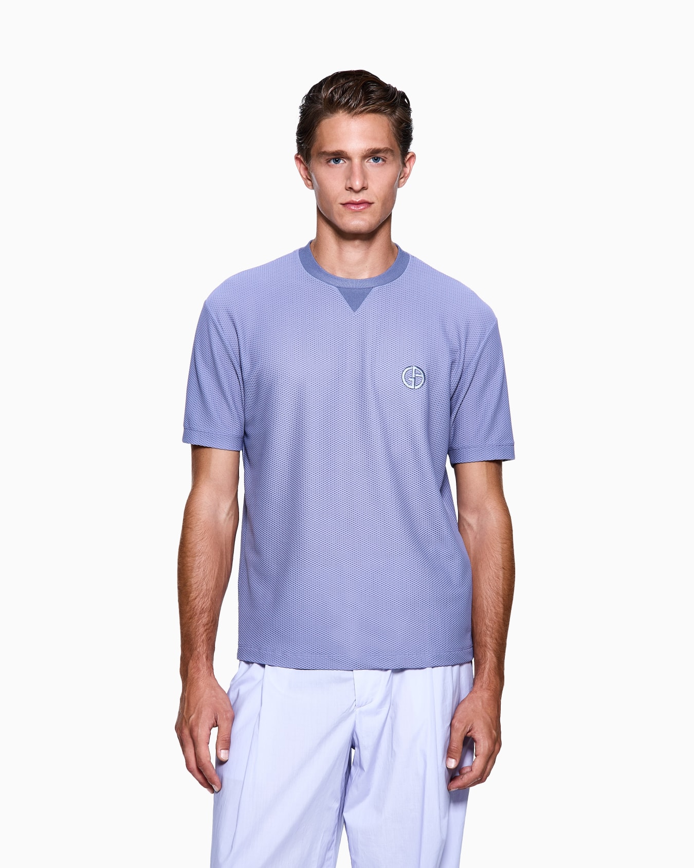 Tシャツ テクニカルワッフル スライドする 3