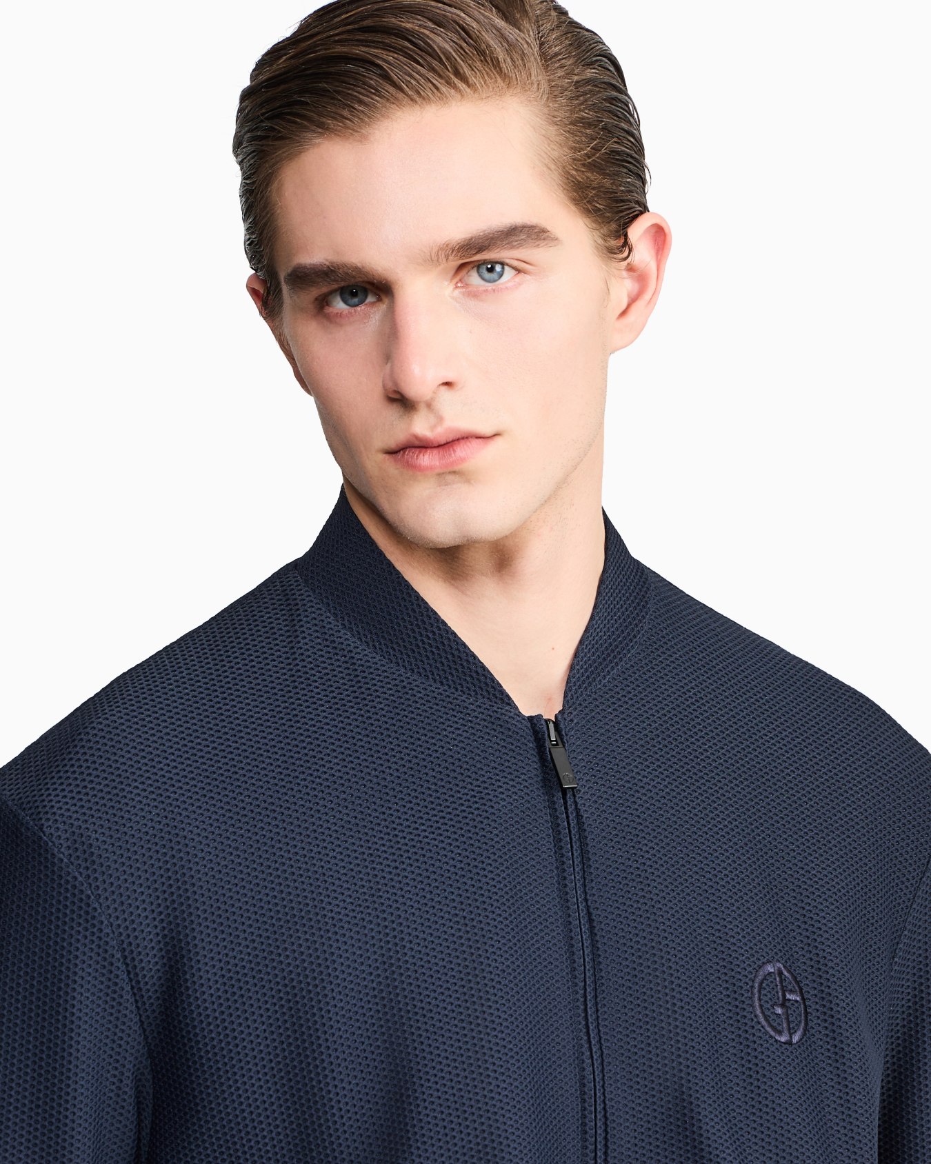 Technical waffle blouson Slide 4