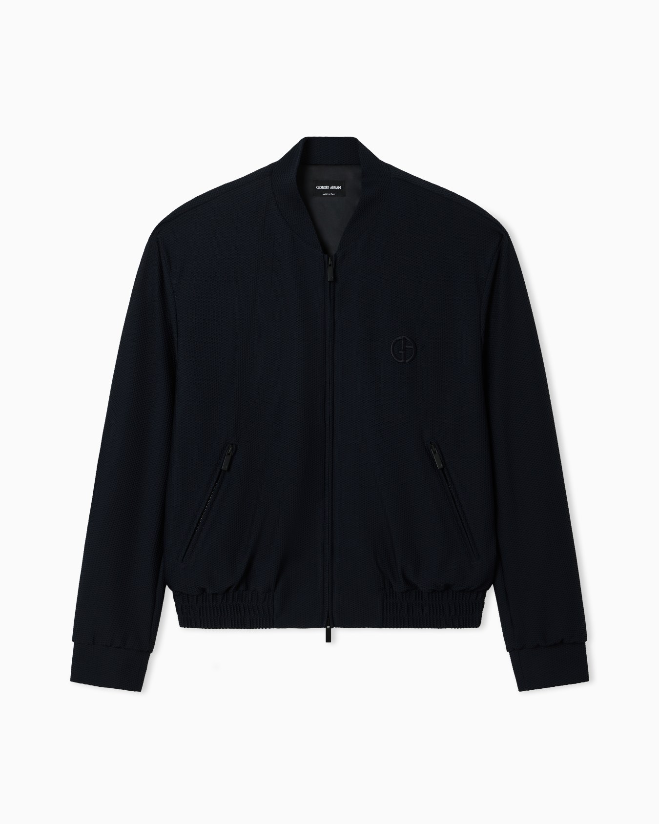 Technical waffle blouson Slide 0