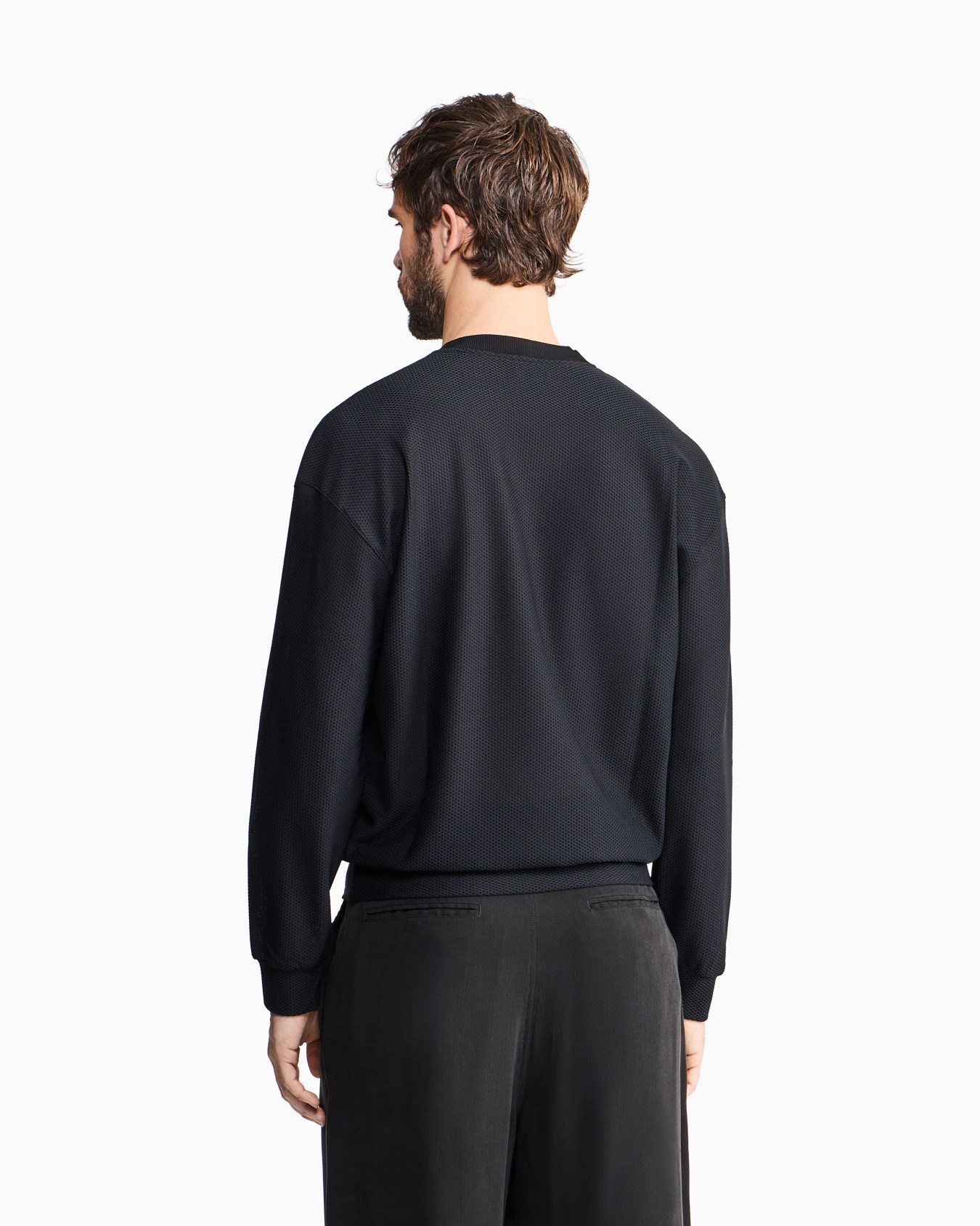 Gaufrè Technical Sweatshirt Slide 2