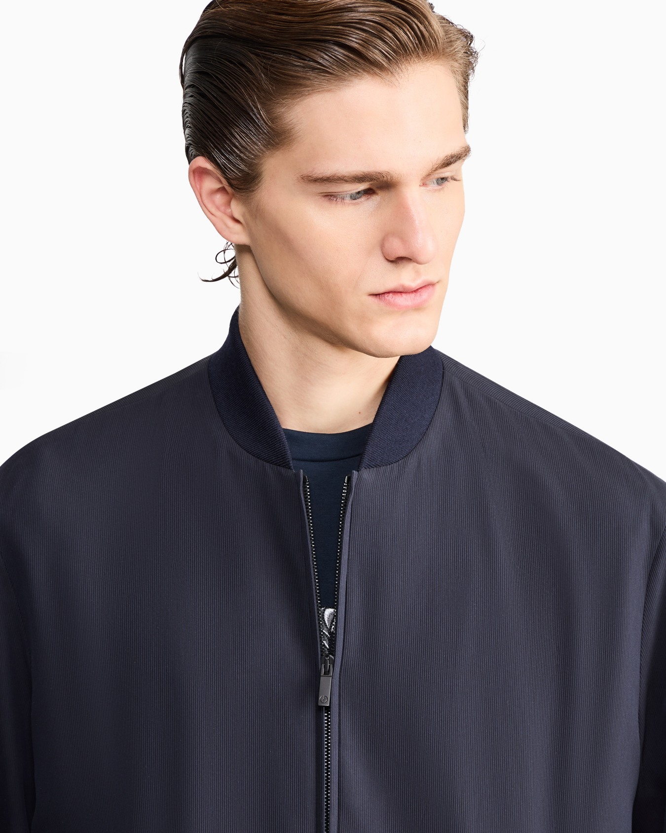 ASV cotton and cupro blouson Slide 4