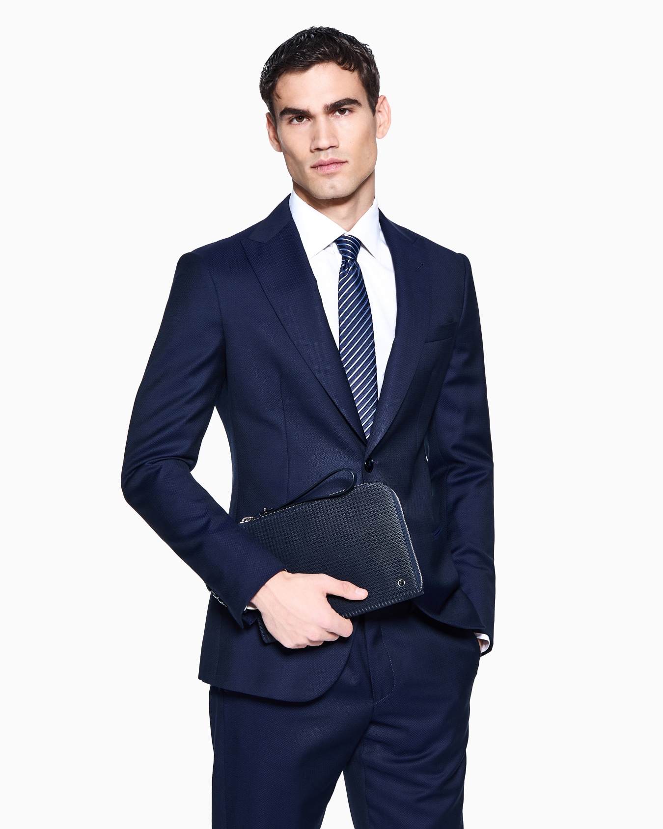 Pochette en cuir imprimé Diapositive 4