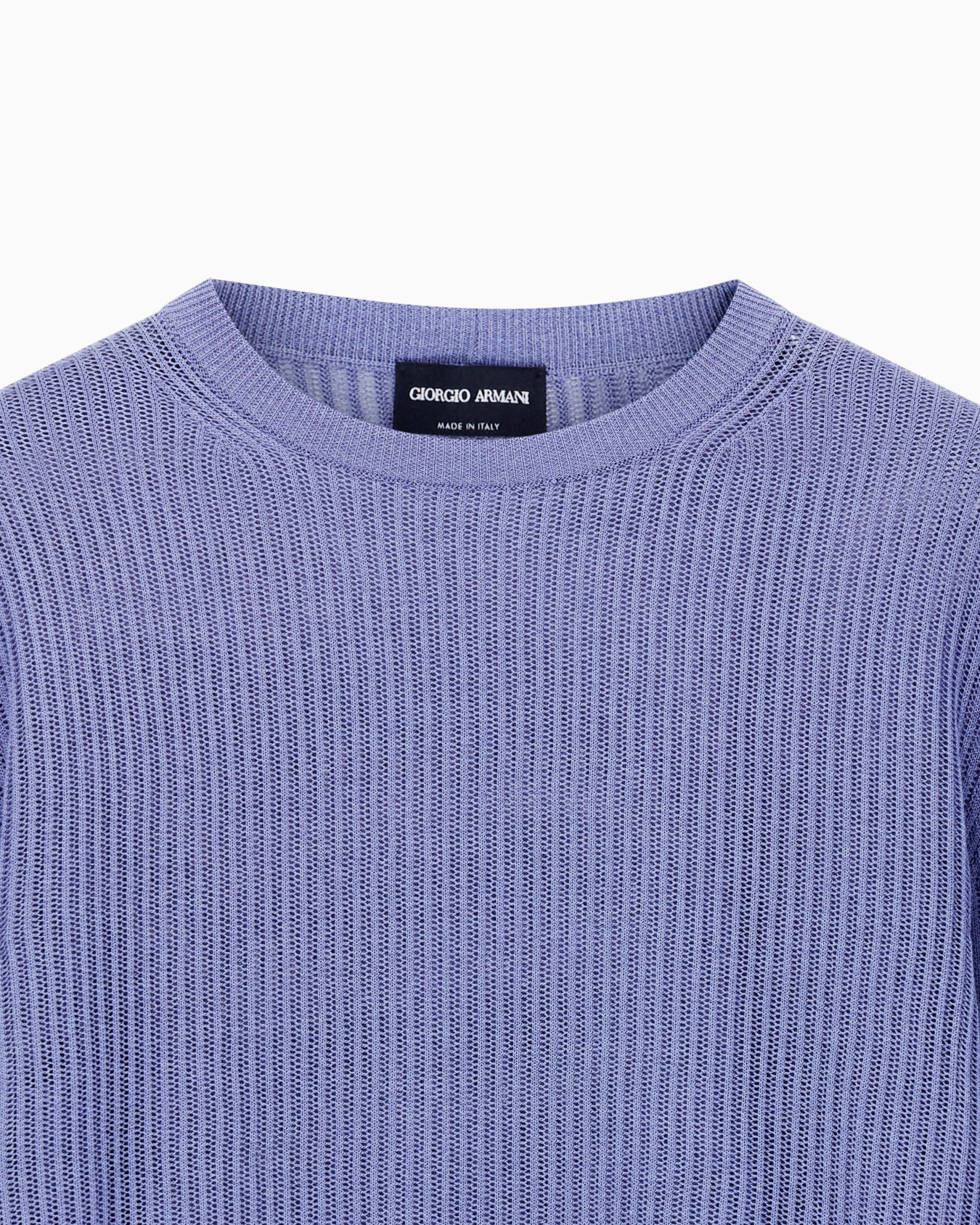 Silk and cotton crew-neck jumper Slide 4