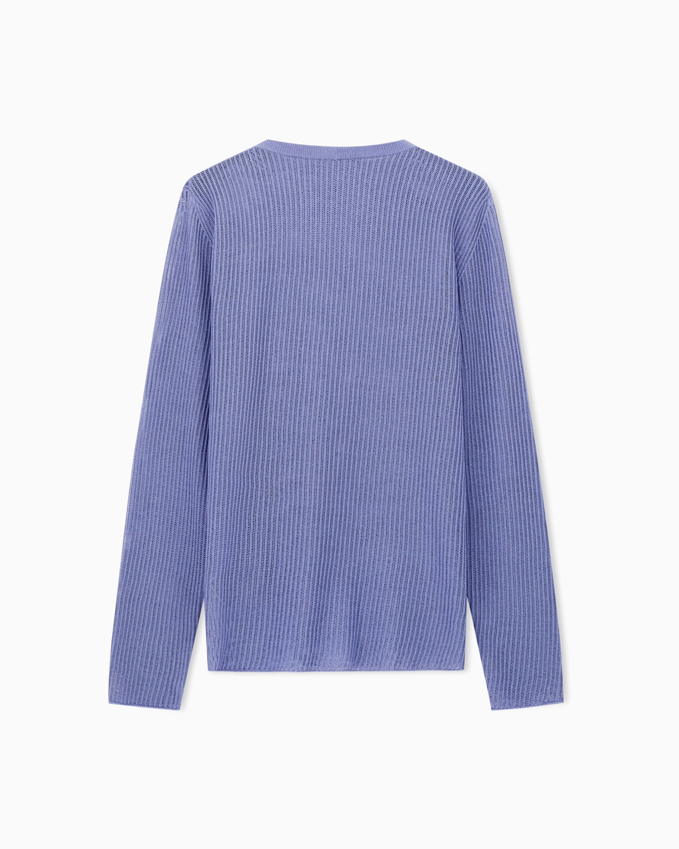 Silk and cotton crew-neck jumper Slide 3